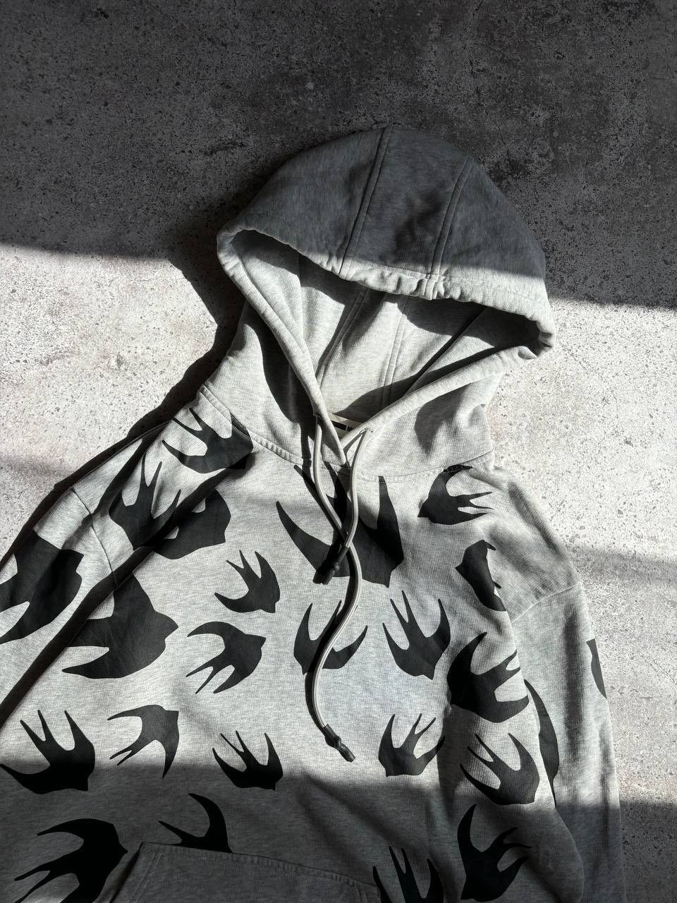 Alexander mcqueen bird hoodie sale