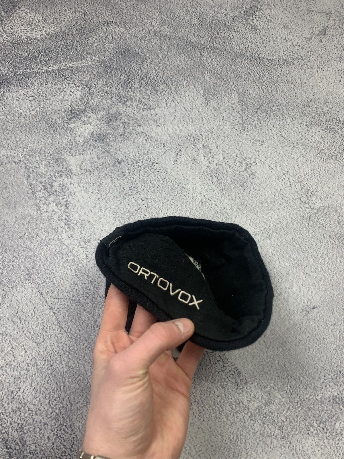 ORTOVOX Ortovox Beanie Hat Black Merino Wool Ski Winter Cap Hat Size ONE SIZE - 3 Thumbnail