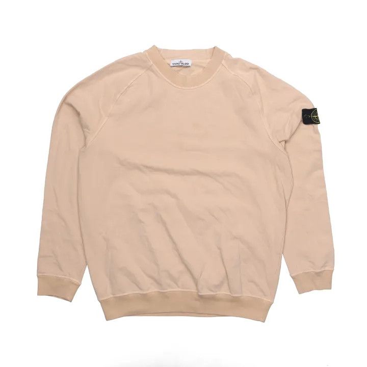 Stone Island Stone Island Minimalist Khaki Sweatshirt Size US S / EU 44-46 / 1 - 1 Thumbnail