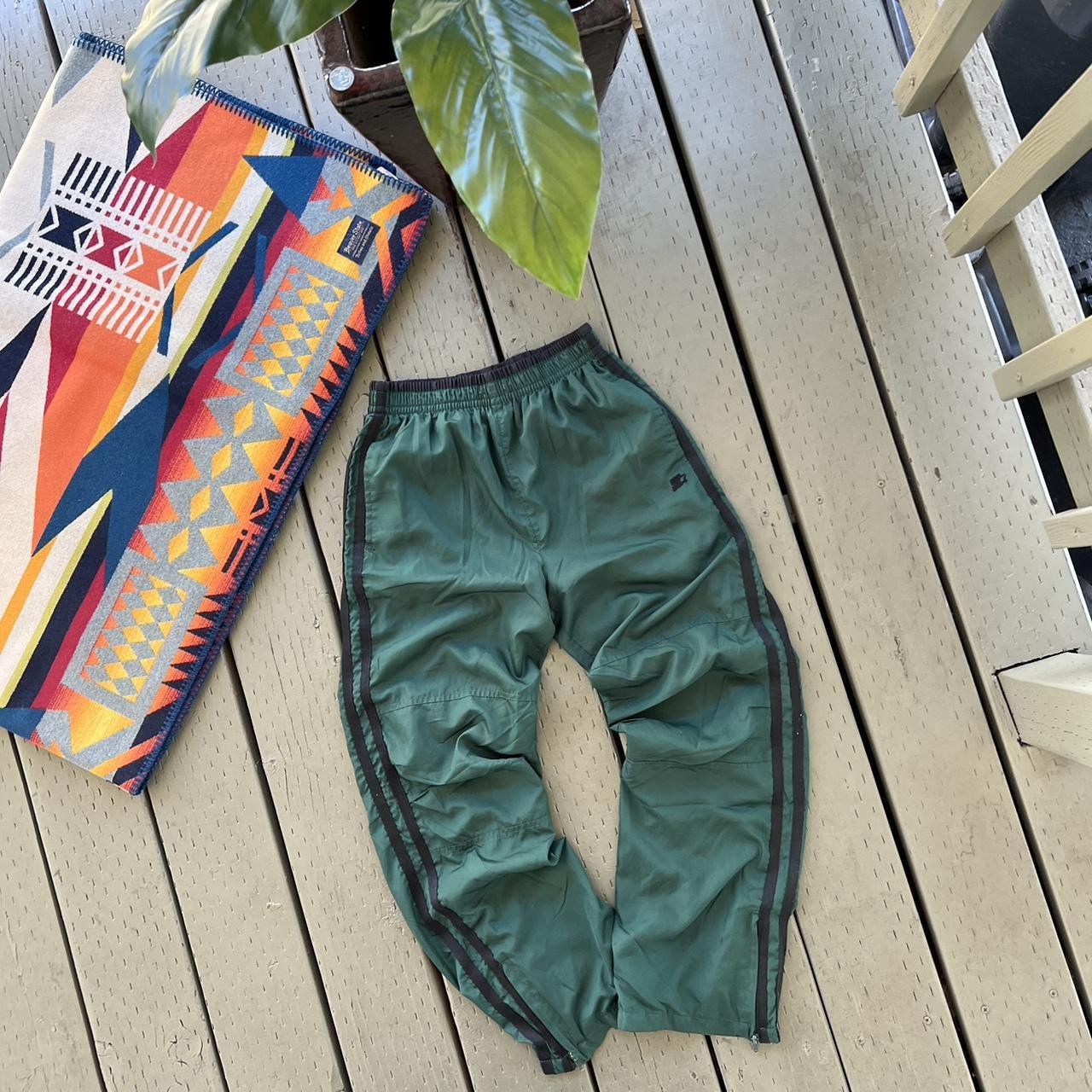 Starter Vintage starter Track Pants Y2K wide leg baggy windbreaker Size US 26 / EU 42 - 1 Thumbnail