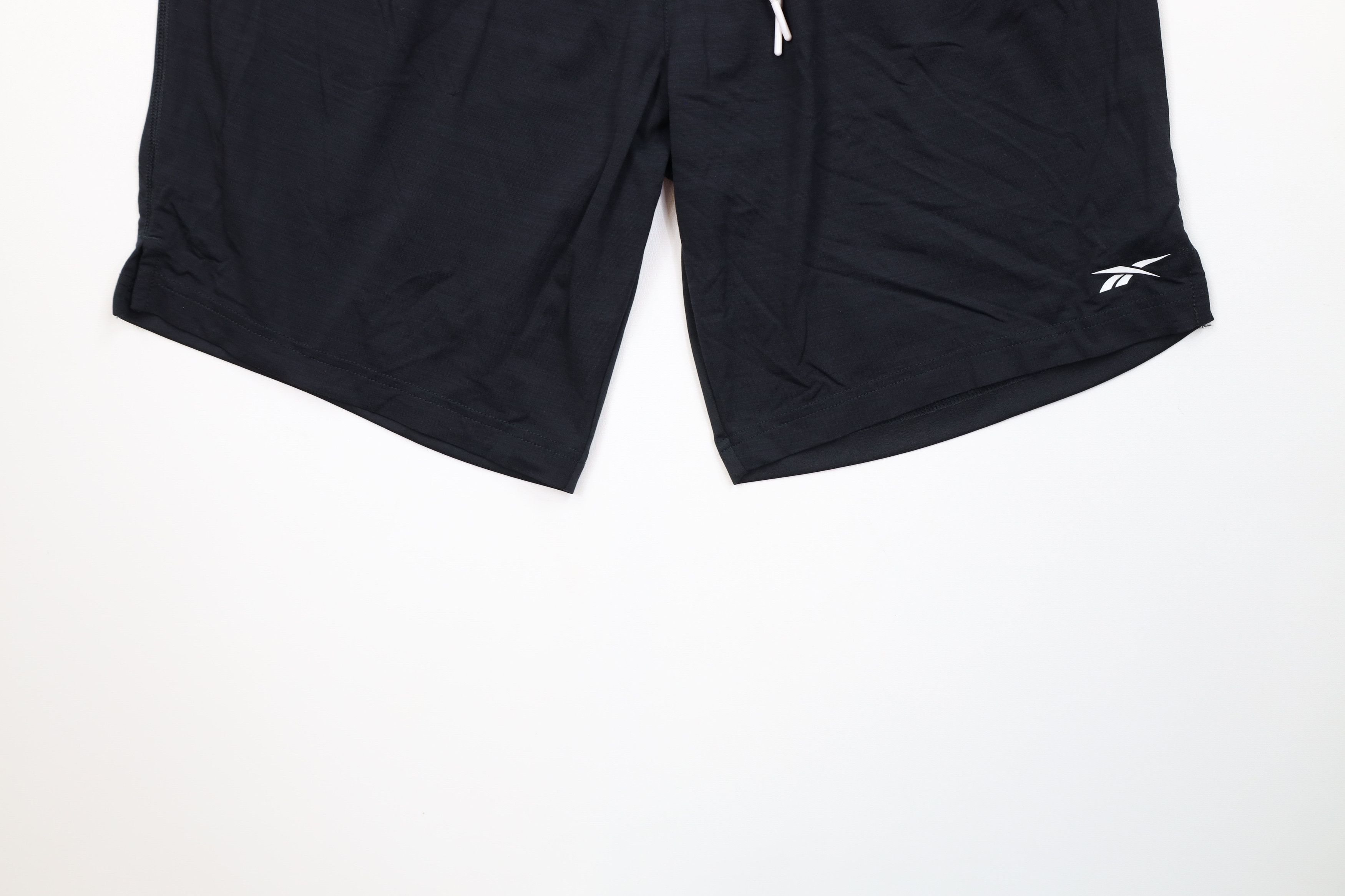 Reebok Vintage Y2K Reebok Logo Gym Training Basketball Shorts Black Size US 34 / EU 50 - 4 Thumbnail