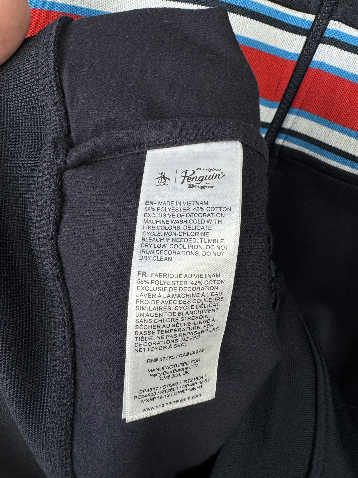 Original Penguin Men’s Penguin Full Zip Jacket Sweatshirt Size Large Size US L / EU 52-54 / 3 - 10 Thumbnail