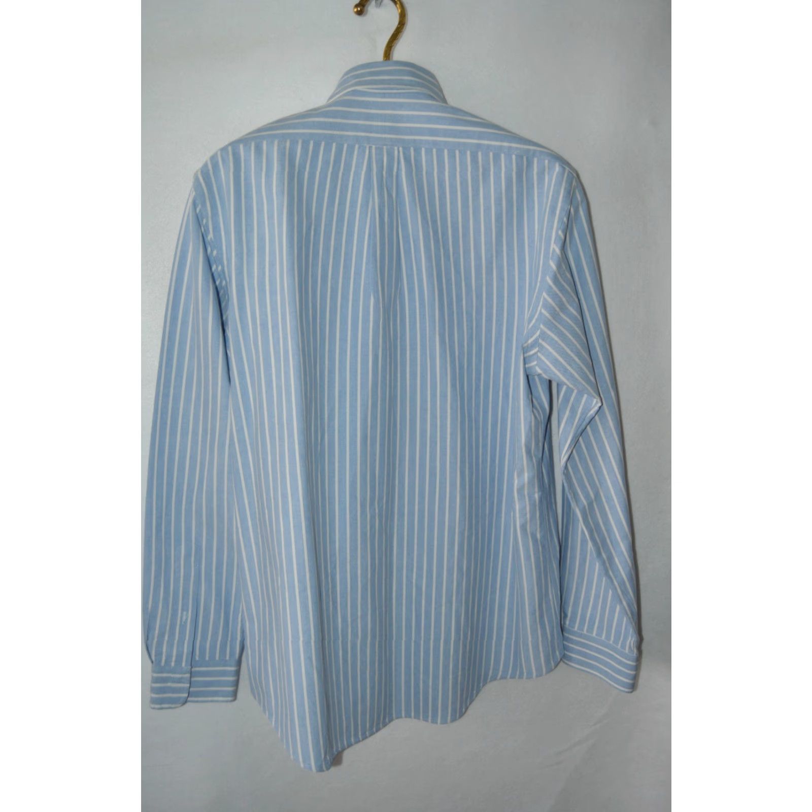 Polo Ralph Lauren Polo Ralph Lauren Shirt Blue Stripe L/S Button-Up Cotton Pocket Men’s Classic Fit (Size L) Size US L / EU 52-54 / 3 - 2 Thumbnail