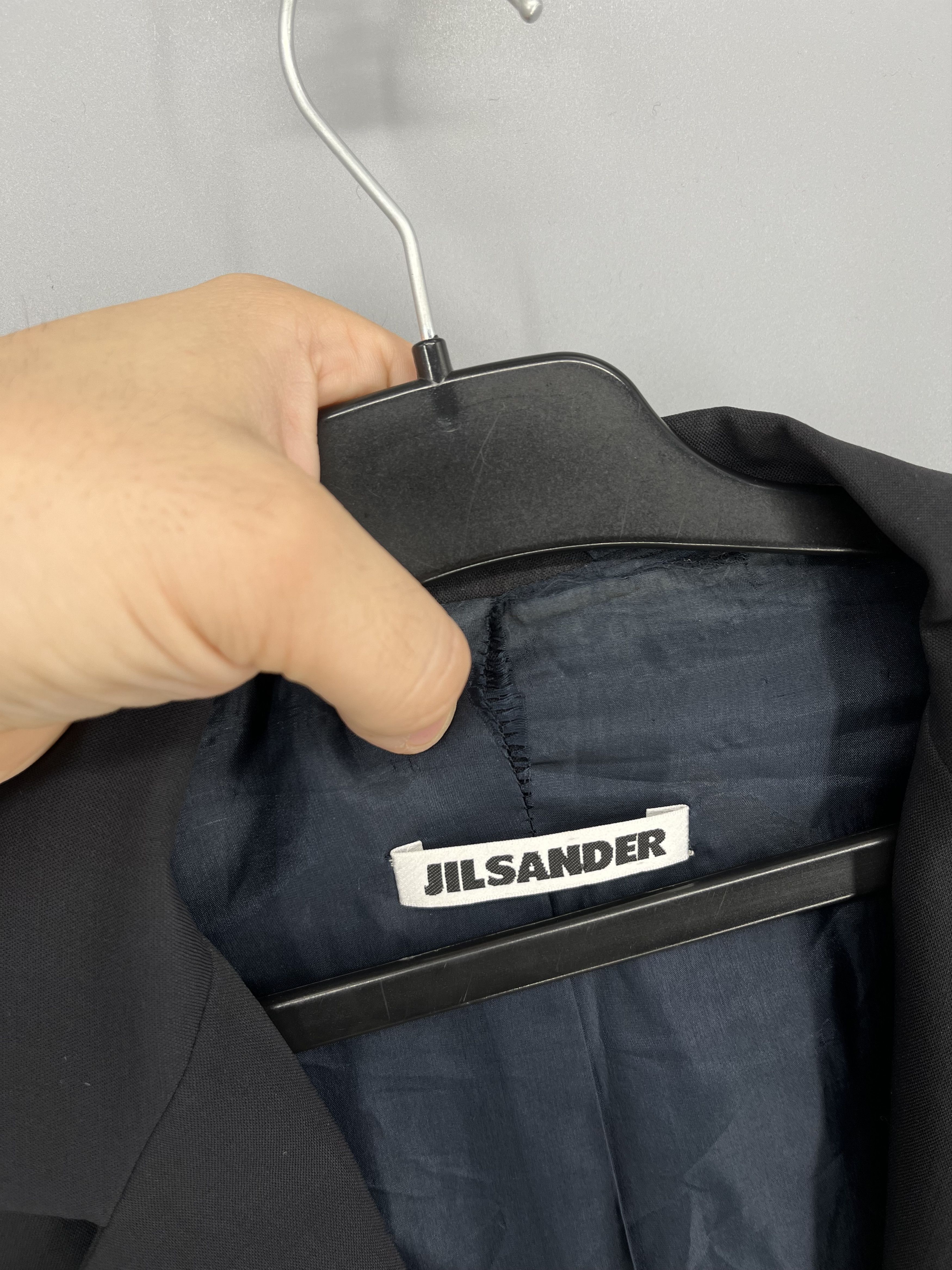 Jil Sander Jil Sander Wool Blazer Jacket Size 44 Minimalist Black Size S / US 4 / IT 40 - 5 Thumbnail