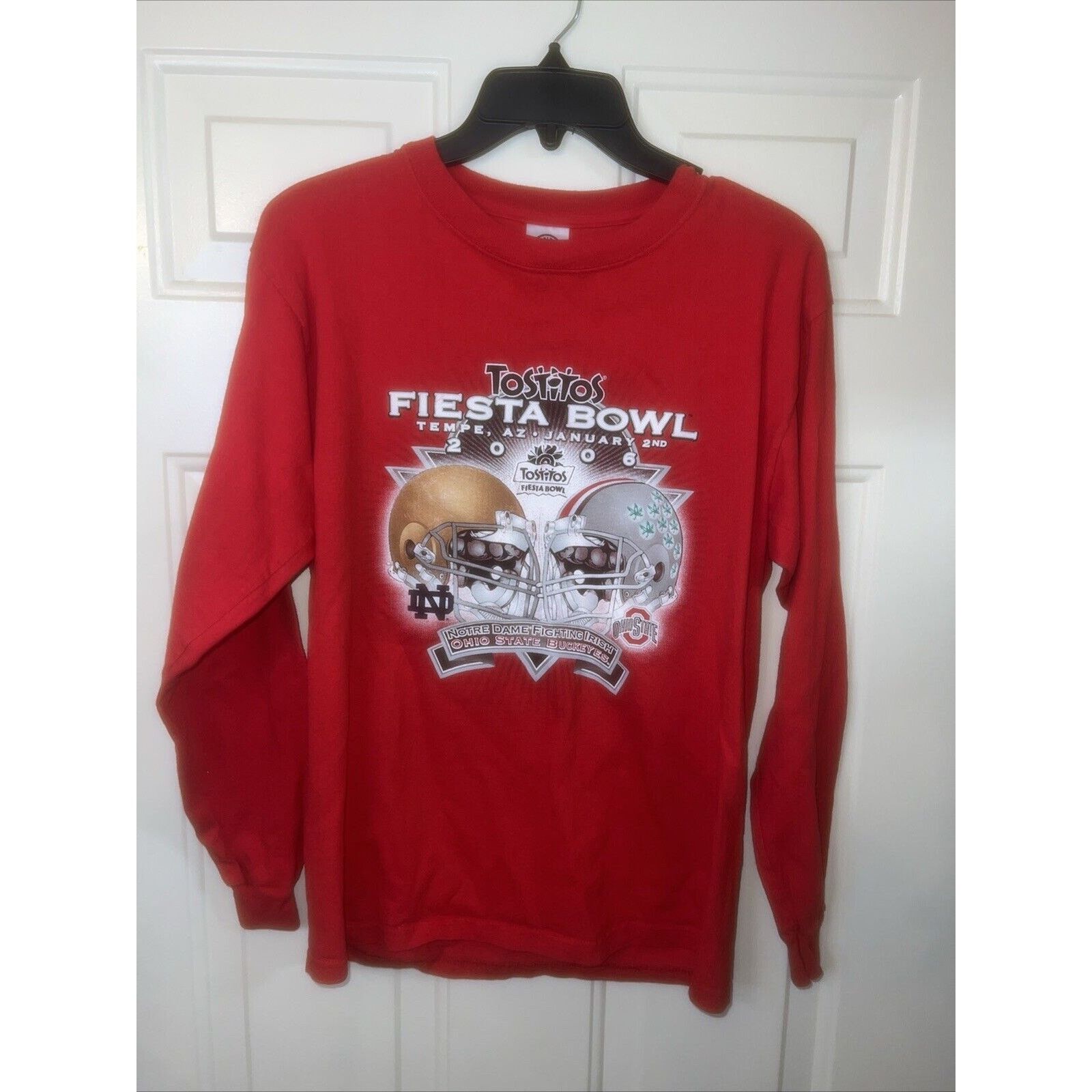 Delta Ohio State Buckeyes Long Sleeve T-Shirt Small Fiesta Bowl Size US M / EU 48-50 / 2 - 1 Thumbnail