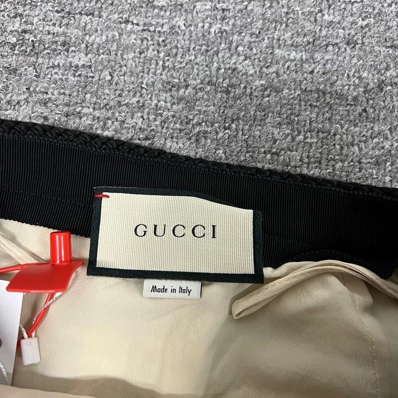 Gucci Gucci Wool Mini Skirt with Classic Design-2506 Size 35" - 4 Thumbnail