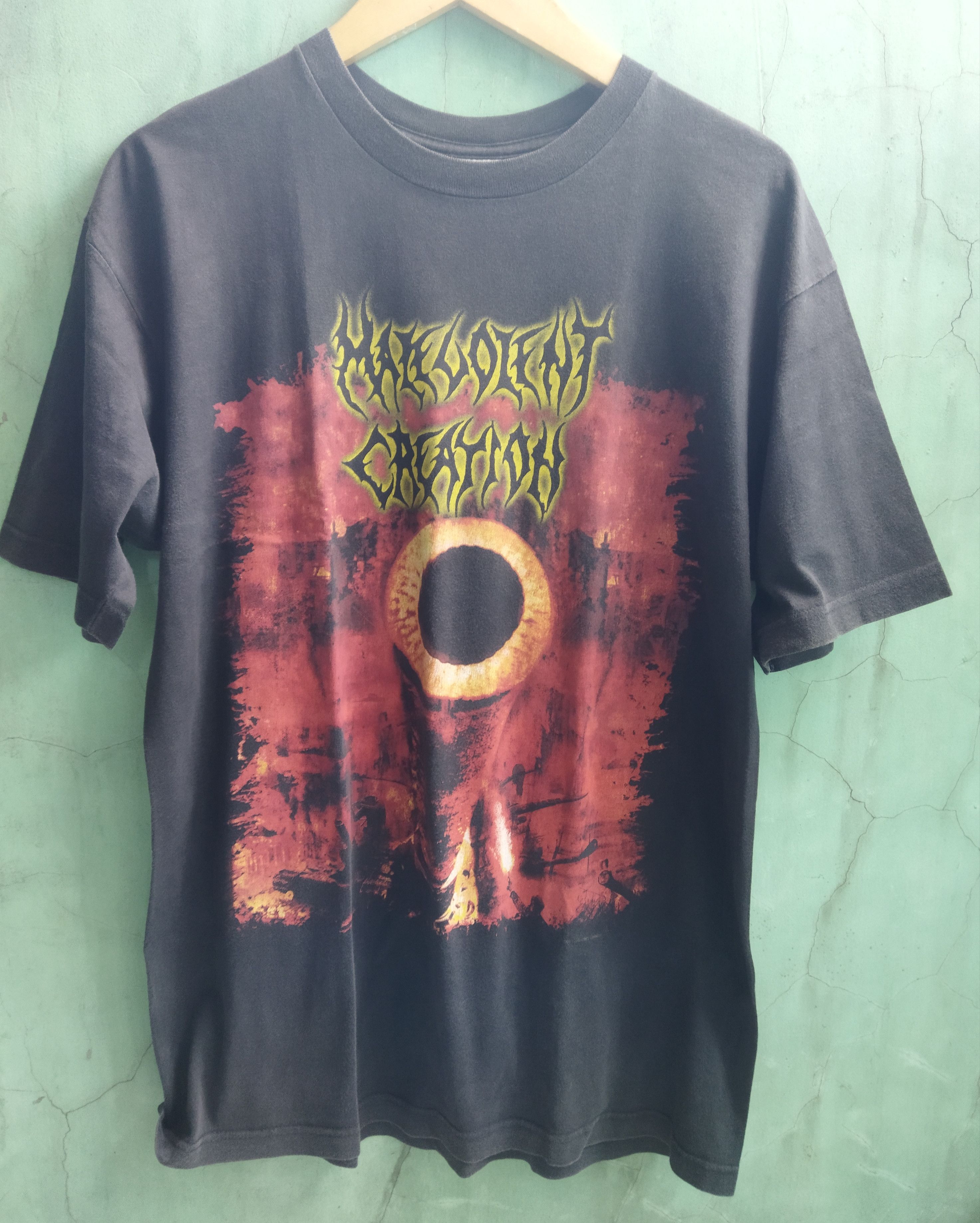 Band Tees MALEVOLENT CREATION warkult world Tour 2005 Size US L / EU 52-54 / 3 - 1 Thumbnail