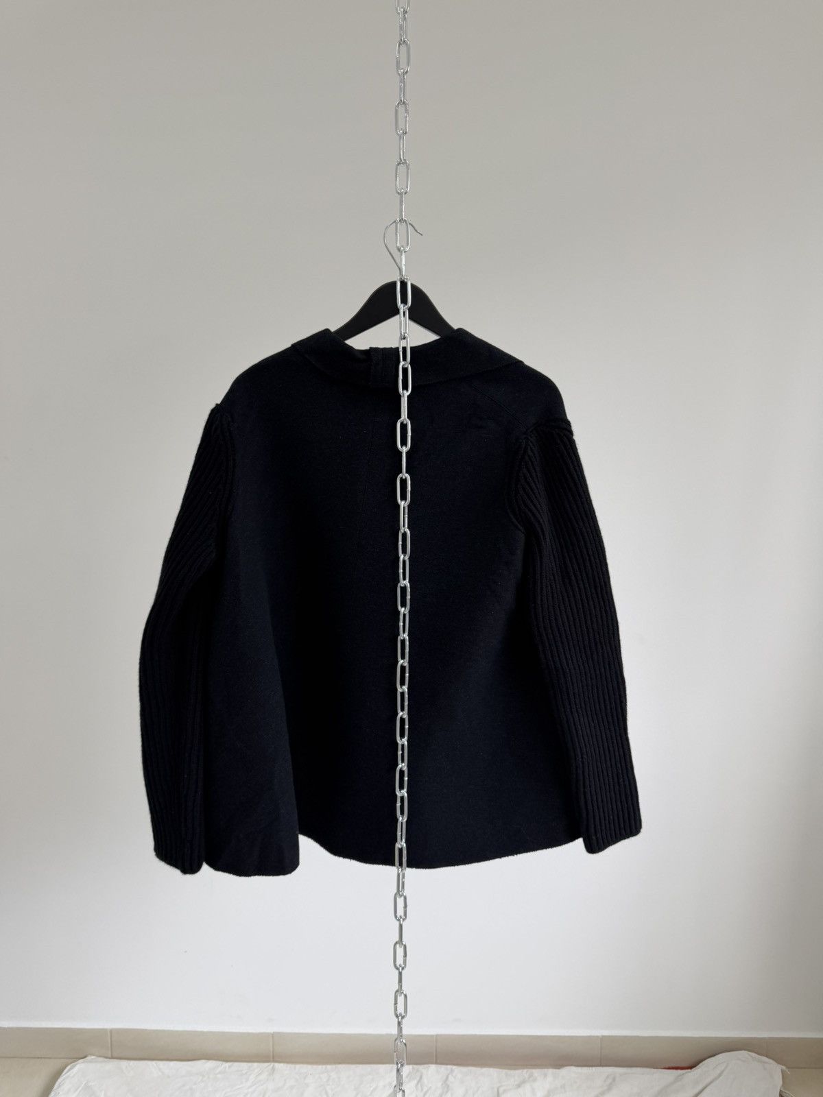 Lanvin Lanvin Hiver 2011 Wool Asymmetric Jacket Made in France Size M / US 6-8 / IT 42-44 - 6 Thumbnail