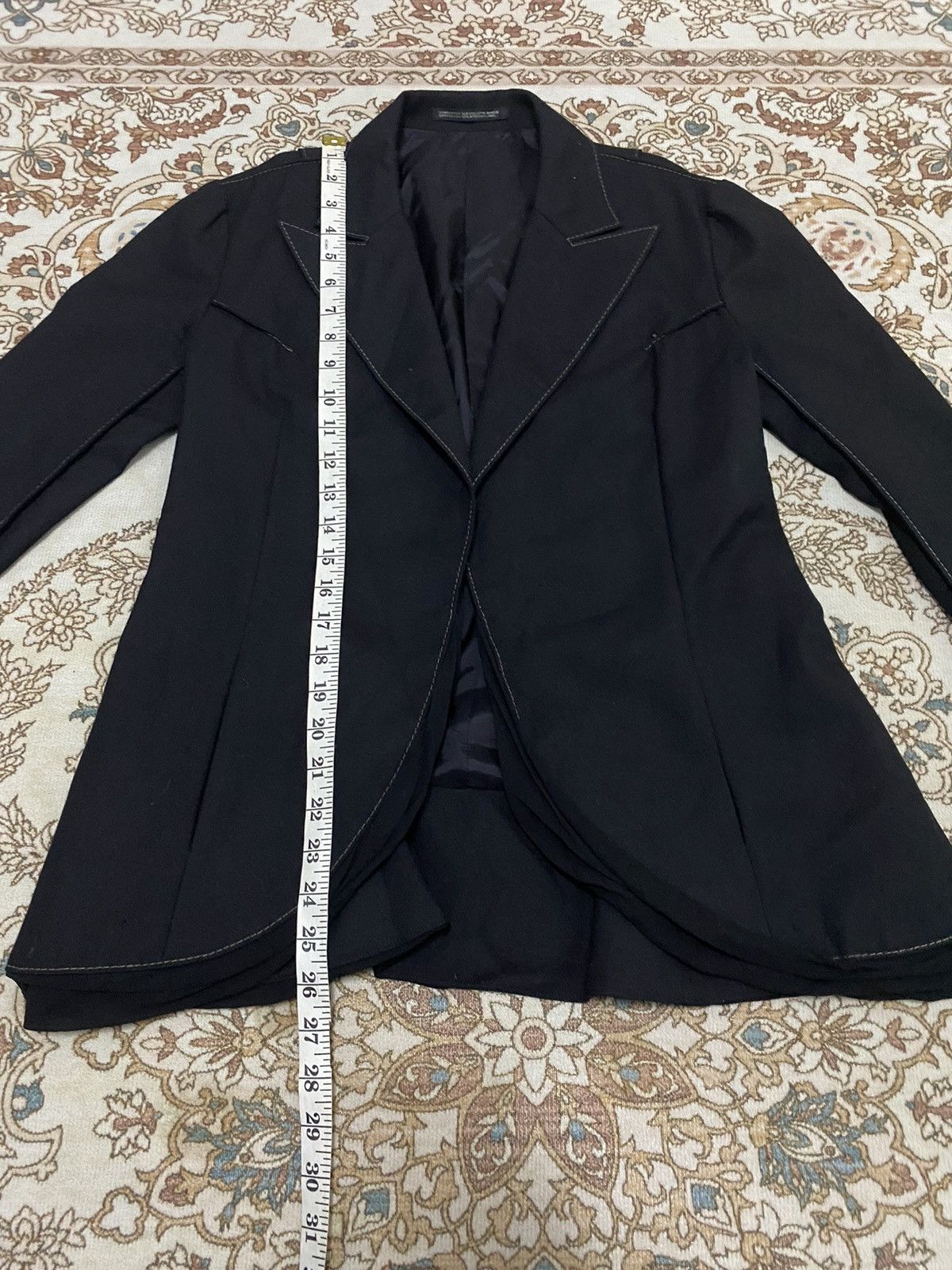 Yohji Yamamoto Iconic Signature Yohji Yamamoto Jacket Coat Size S / US 4 / IT 40 - 13 Thumbnail