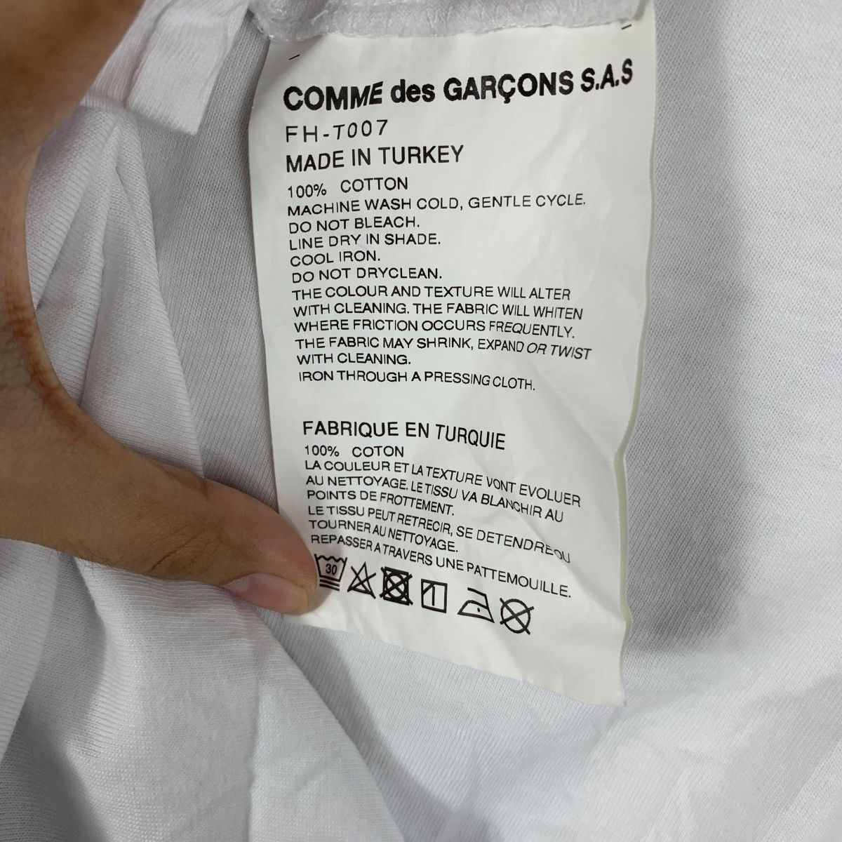 Comme des Garcons COMME DES GARCONS x KAWS Companion Buddy Tee Shirt Top Size US S / EU 44-46 / 1 - 7 Thumbnail