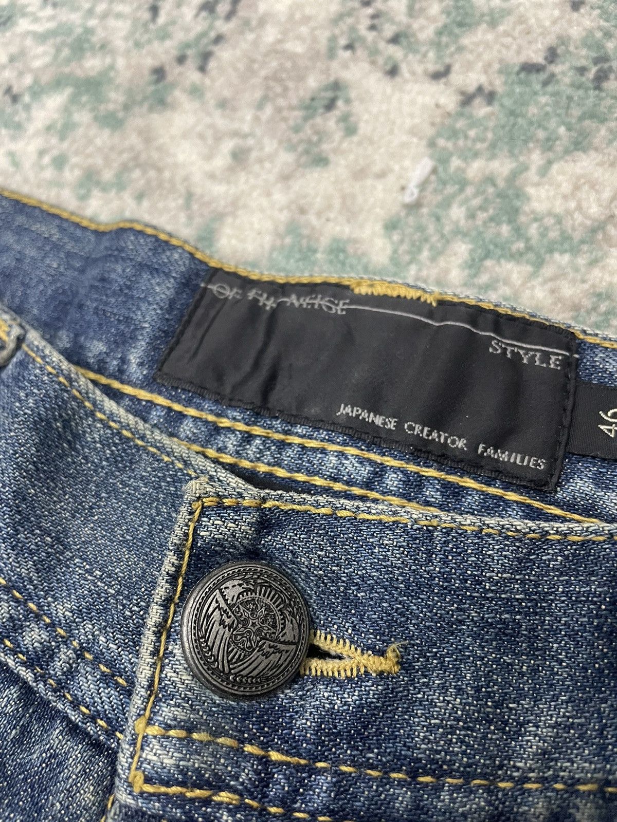 Other Of The Neige Style Distressed Flare Denim Jeans Size US 32 / EU 48 - 6 Thumbnail