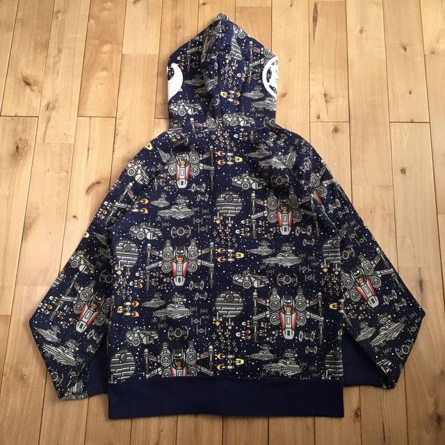 Bape × Nigo × Star Wars BAPE × Star Wars Milo full zip hoodie a bathing ape NIGO Size US M / EU 48-50 / 2 - 2 Thumbnail