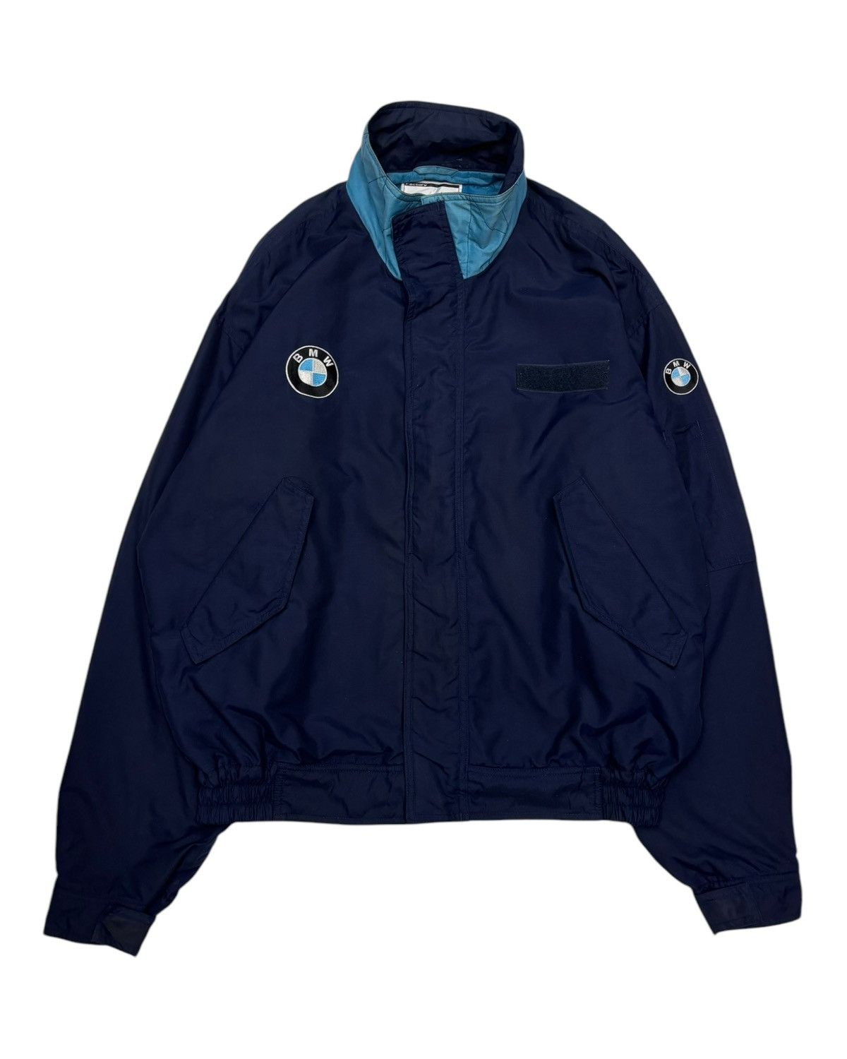 BMW 🔥VINTAGE BMW RACING SPECIALIST WORK BOMBER JACKET Size US XXL / EU 58 / 5 - 9 Thumbnail