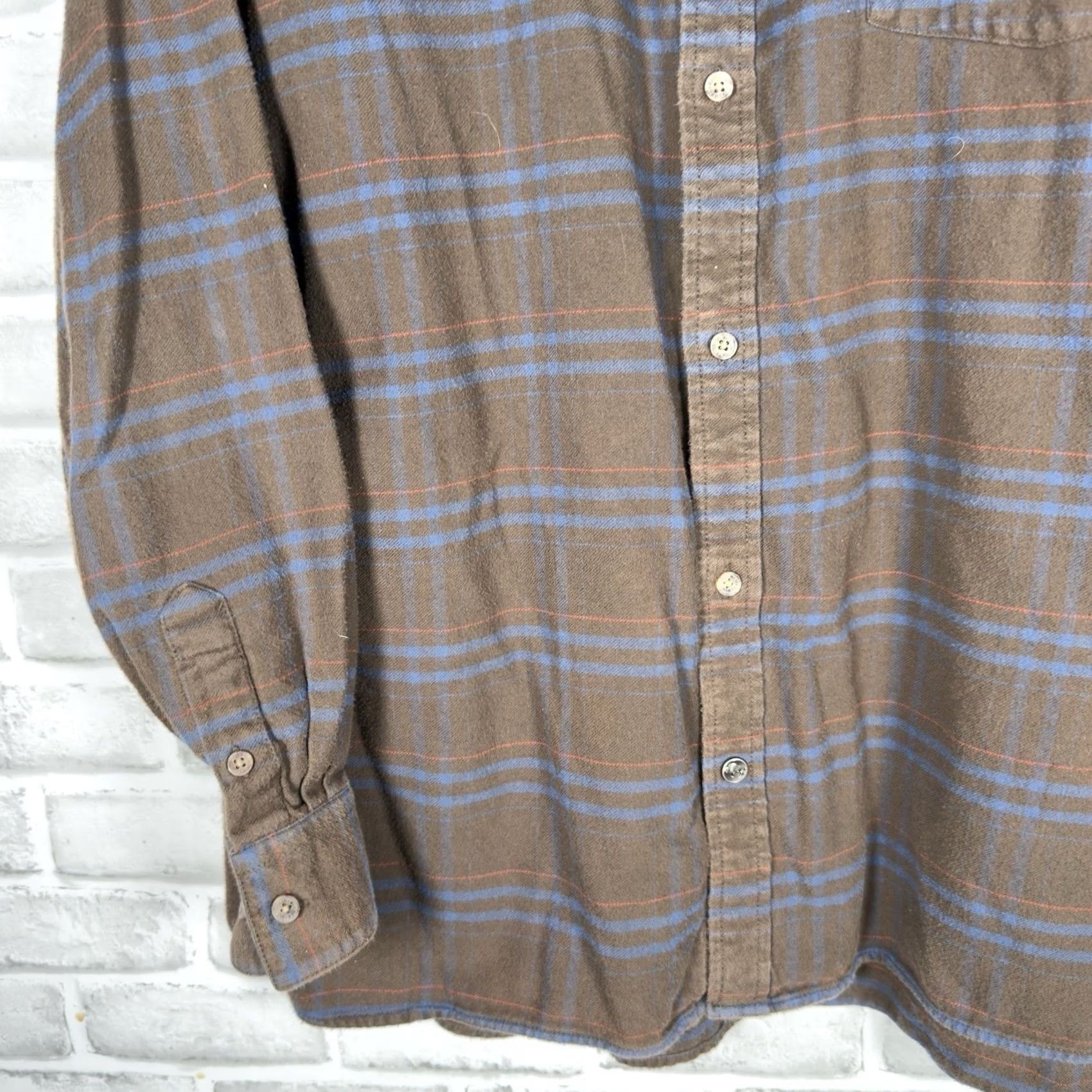 Mountain Khakis Mountain Khakis Brown Long Sleeve Button-Down Shirt Mens Size L Size US L / EU 52-54 / 3 - 3 Thumbnail