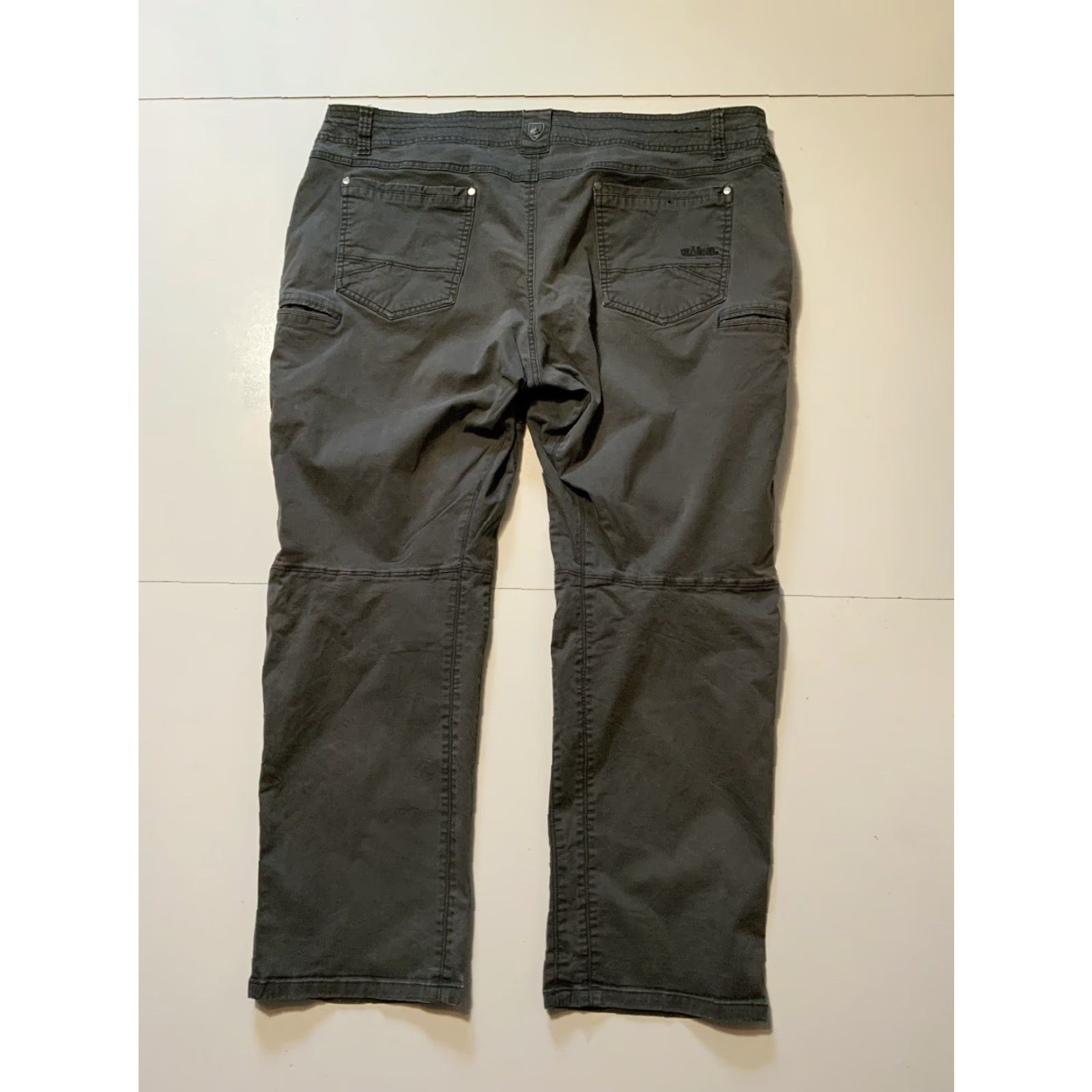 Born Kuhl Born In The Mountains Generatr Outdoor Hiking Grey Canvas Trail Pants Sz.42 Men Pants 42 Grey Canvas Chino Hiking Size US 42 / EU 58 - 3 Thumbnail
