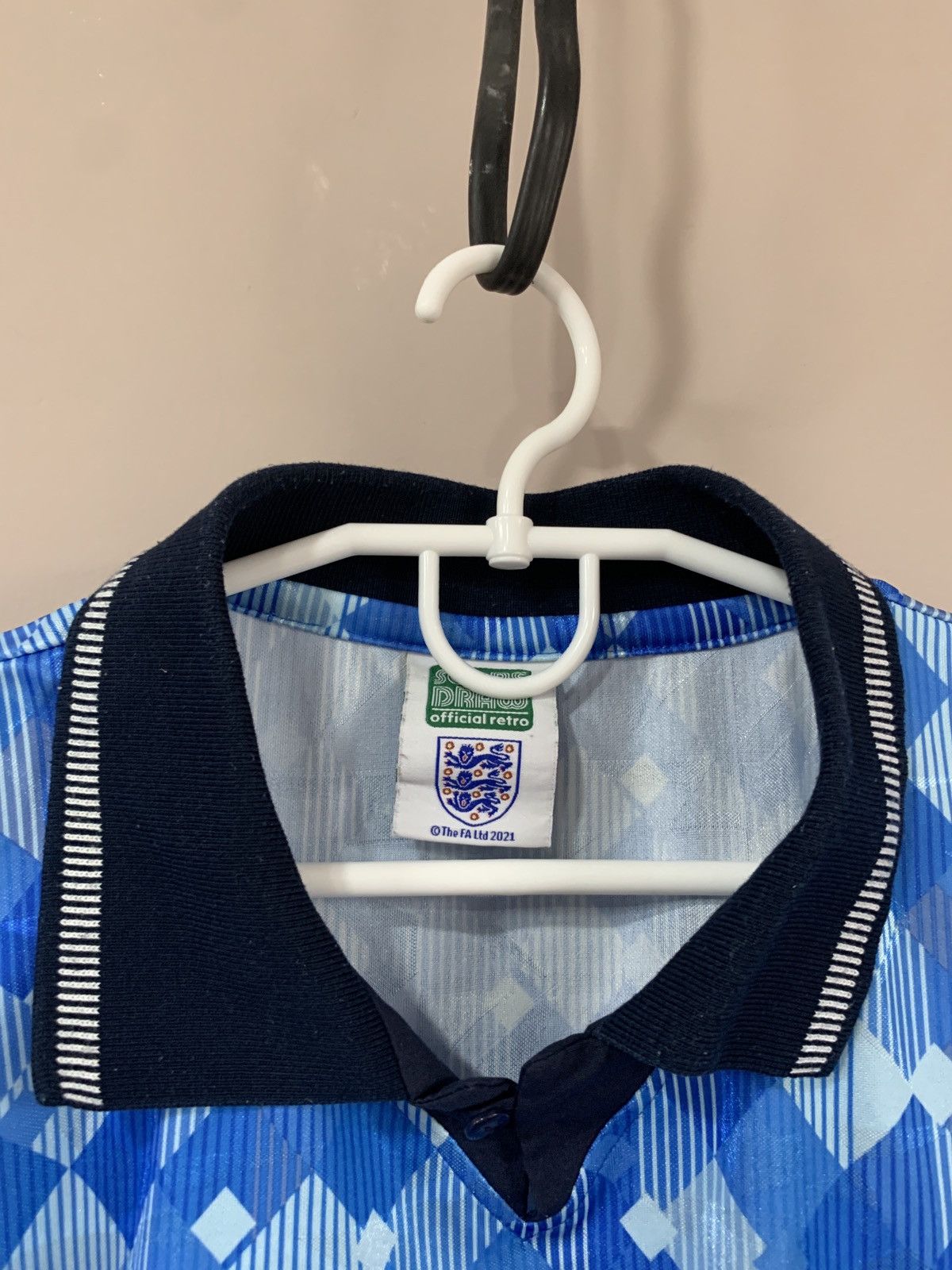 Other England Third Football Shirt Retro Score Draw Soccer Jersey Size US L / EU 52-54 / 3 - 7 Thumbnail