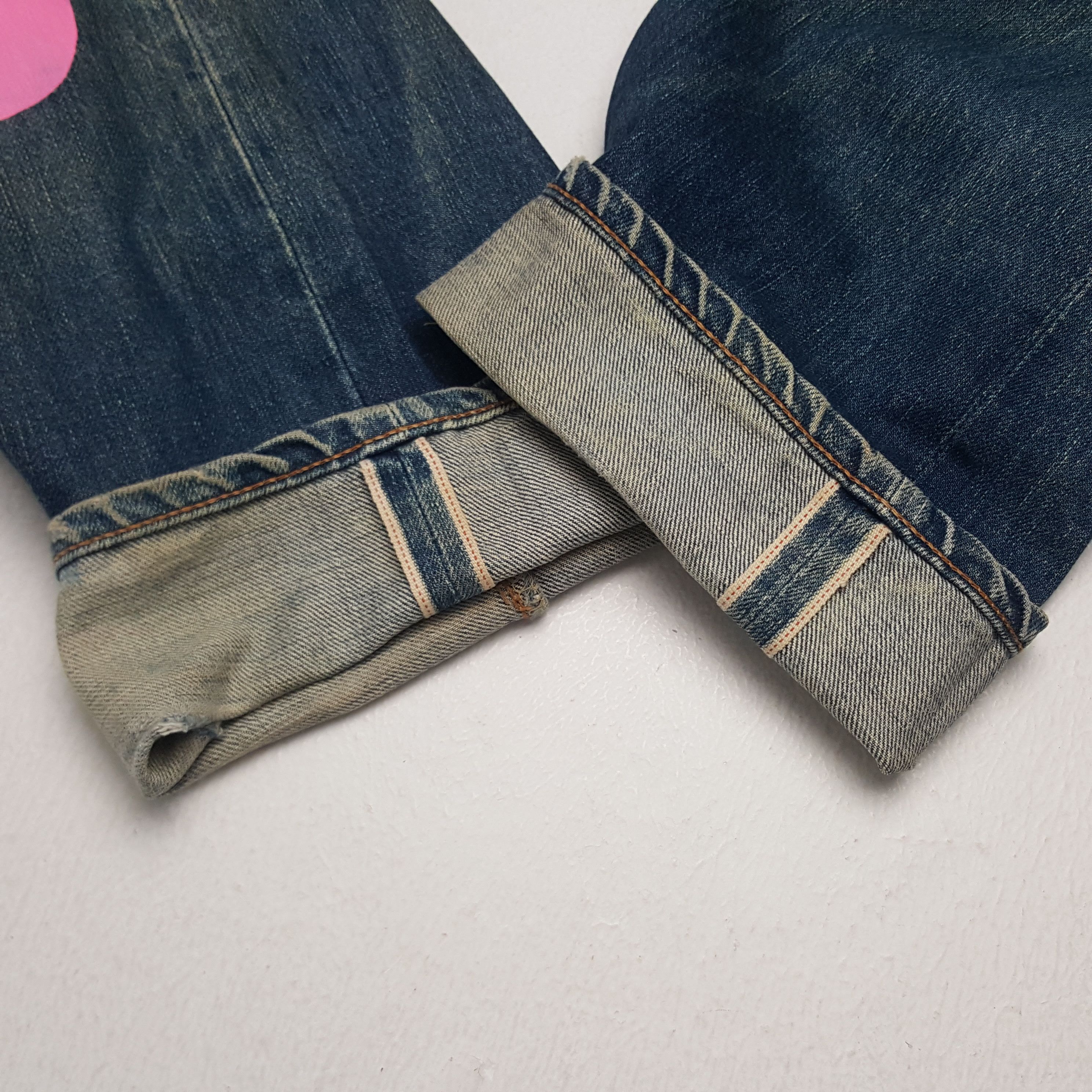 Evisu × Japanese Brand × Vintage Vintage Evis Japanese Brand Daicock Custom Art Denim Jeans Size US 28 / EU 44 - 14 Thumbnail