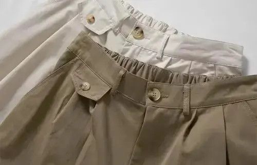 Japanese Brand 20AW Indigo Union Japan Khaki Minimal Straight Leg Pants Size US 32 / EU 48 - 4 Thumbnail