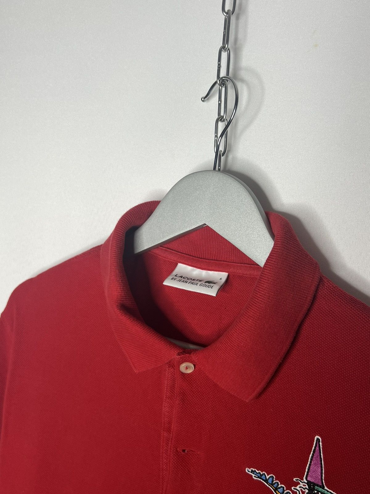 Lacoste 🐊Lacoste Luxury by Jean Paul Goude Long Sleeve Polo Shirt🐊 Size US L / EU 52-54 / 3 - 7 Thumbnail