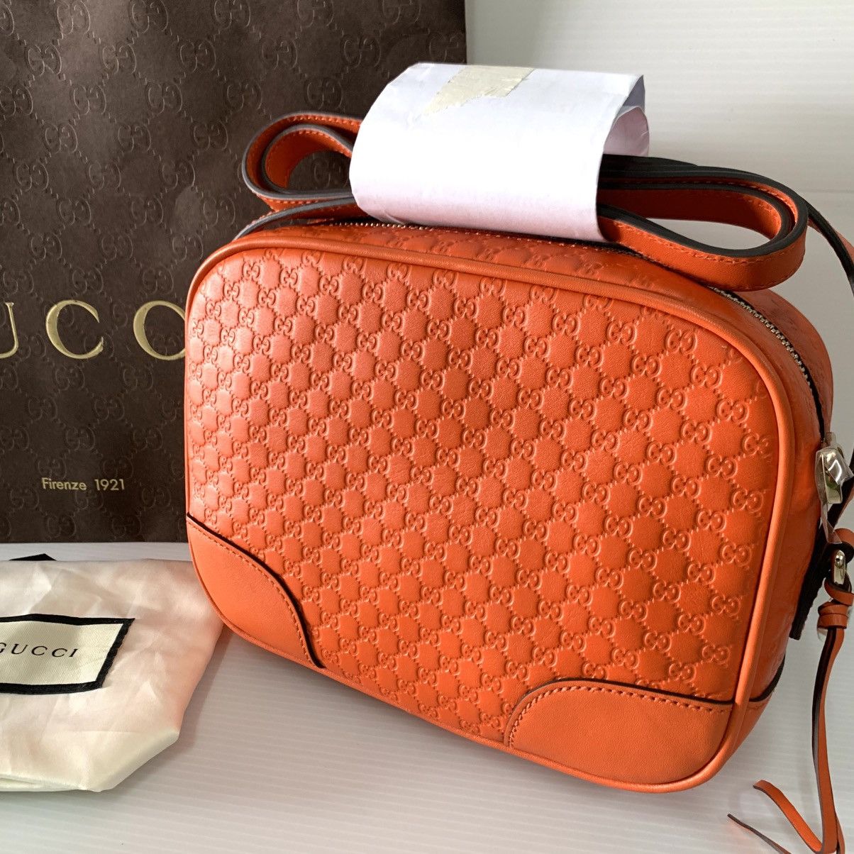 Gucci Gucci Microguccissima Bree Crossbody Bag Size ONE SIZE - 25 Thumbnail