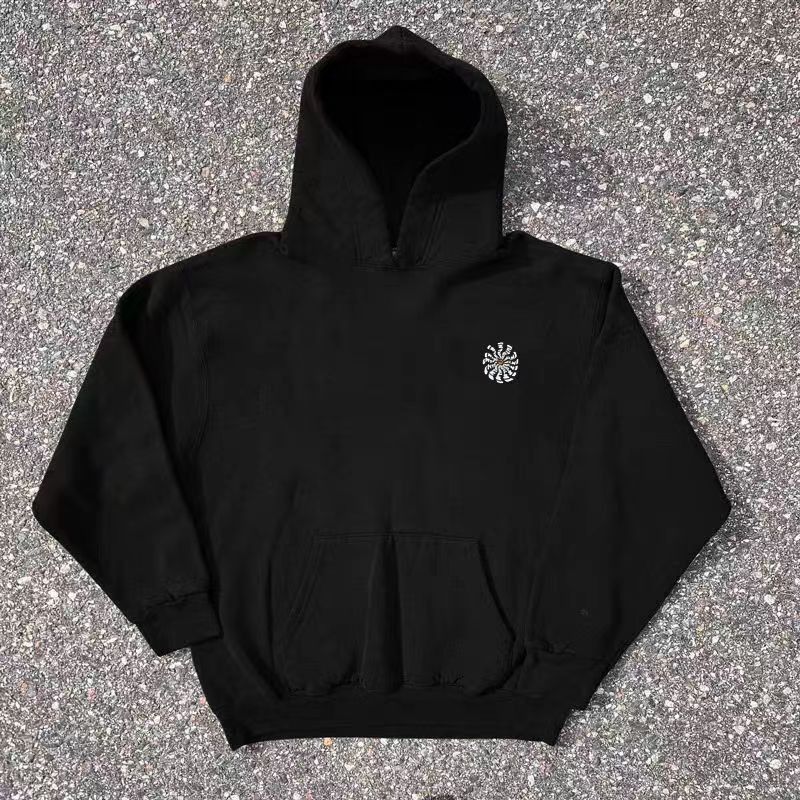Japanese Brand Hip Hop Creative Print Casual L Hooded Sweatshirt Size US L / EU 52-54 / 3 - 2 Thumbnail