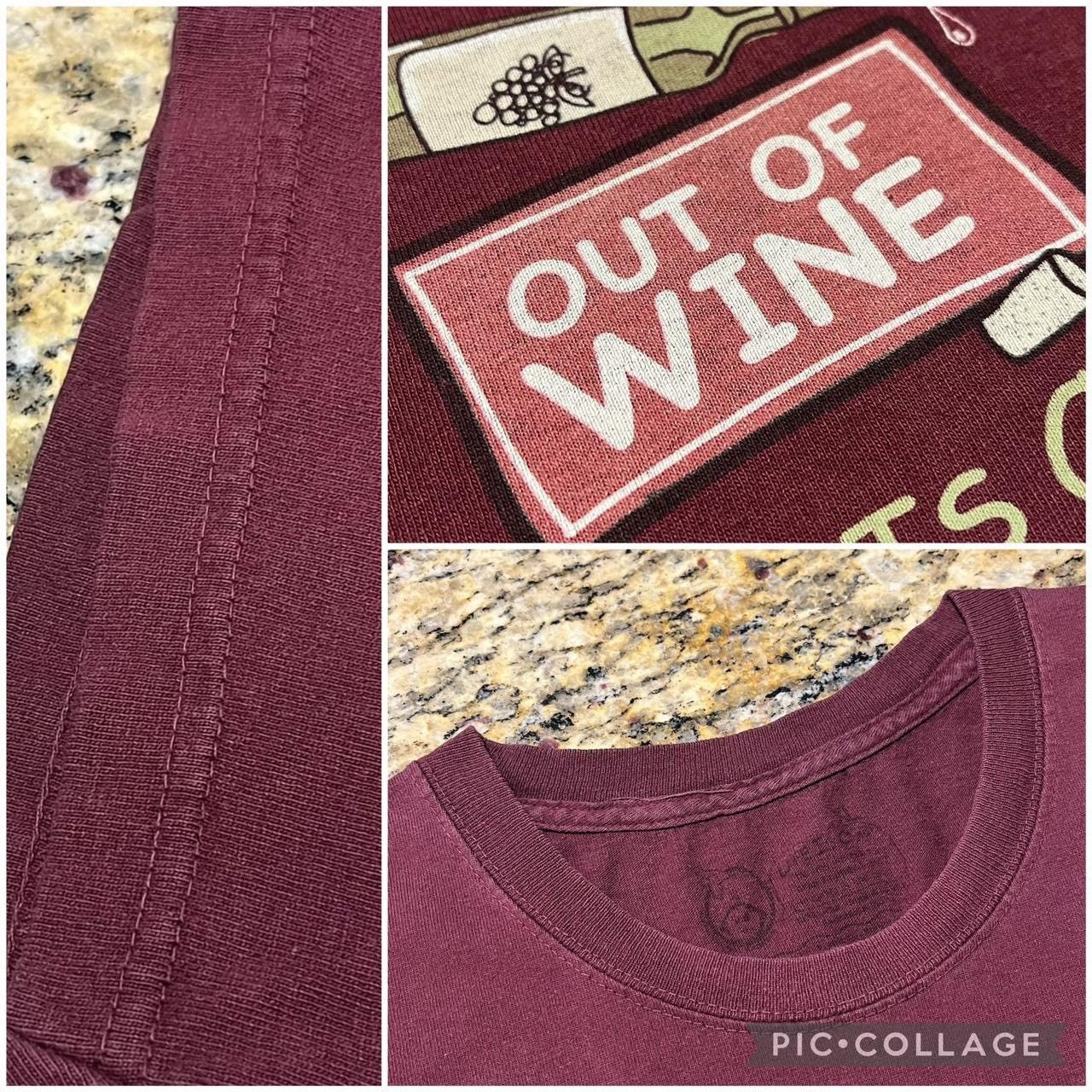 Other Life is Crap Wine Alcohol Comedy Funny Gag Tshirt Size US XL / EU 56 / 4 - 3 Thumbnail