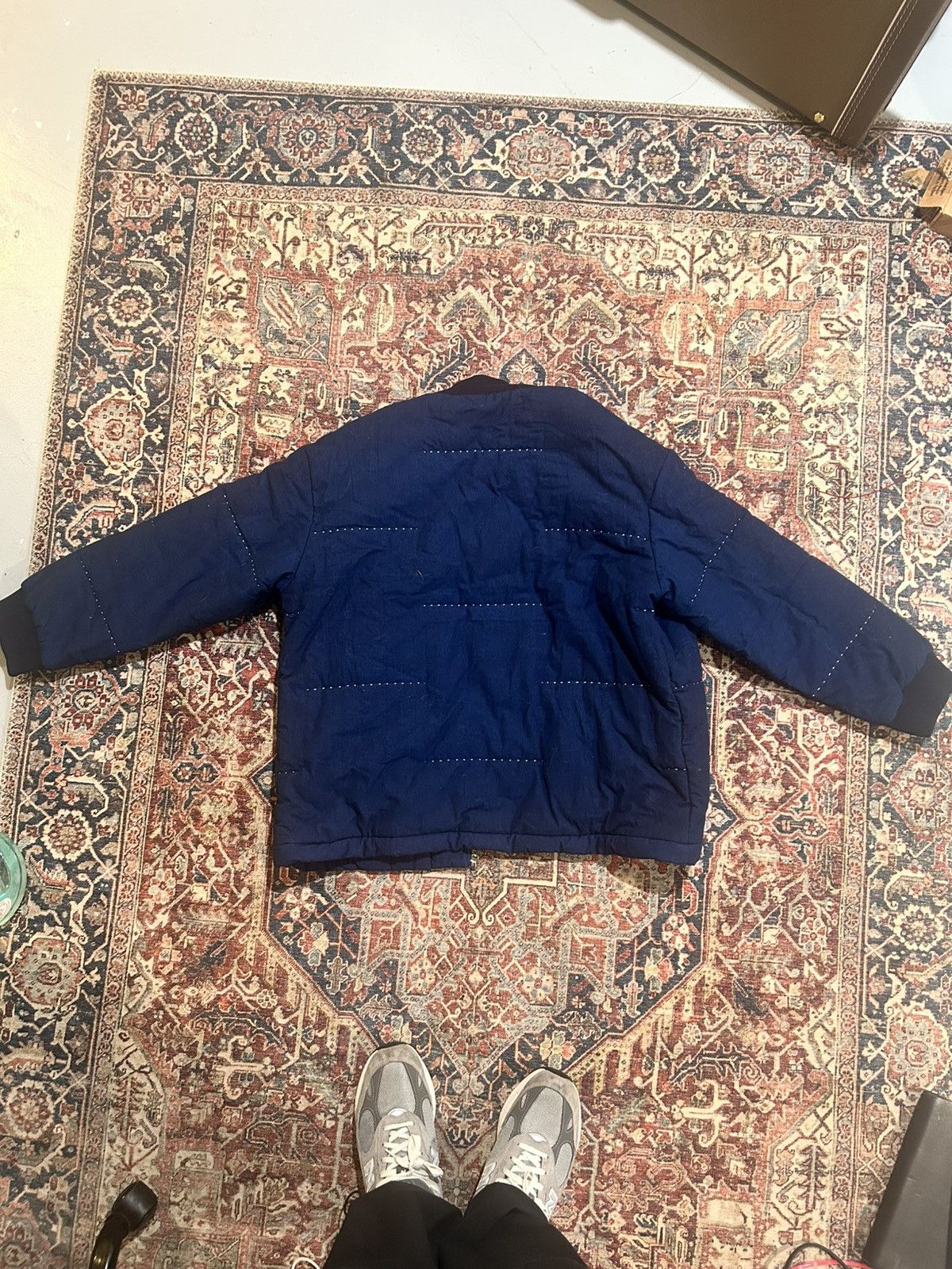 Other Indigo Dye Padded Kimono jacket Size US XL / EU 56 / 4 - 4 Thumbnail