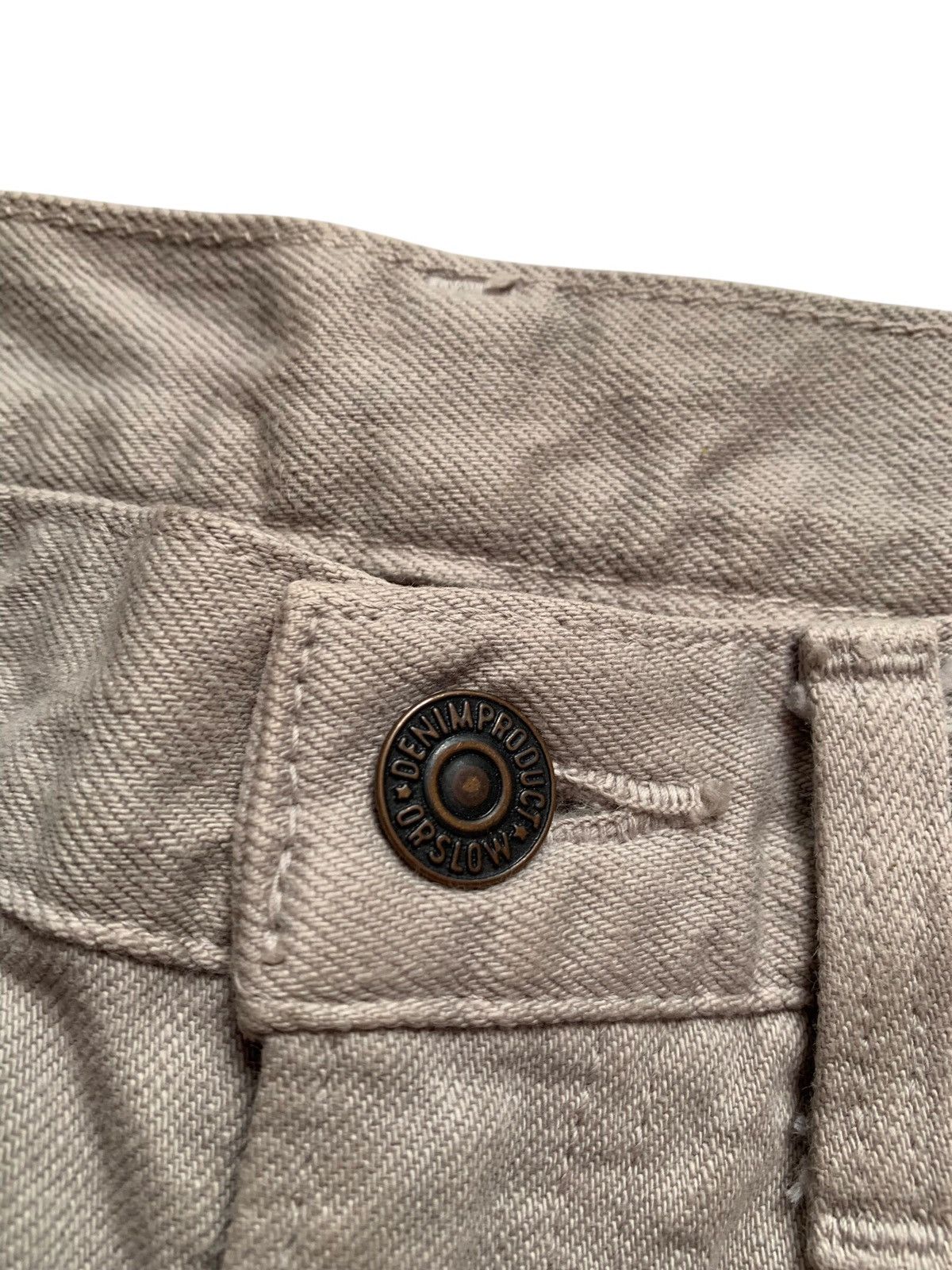 Vintage Orslow Japanesse Design Casual Pants Beige Colour Size US 31 - 13 Thumbnail