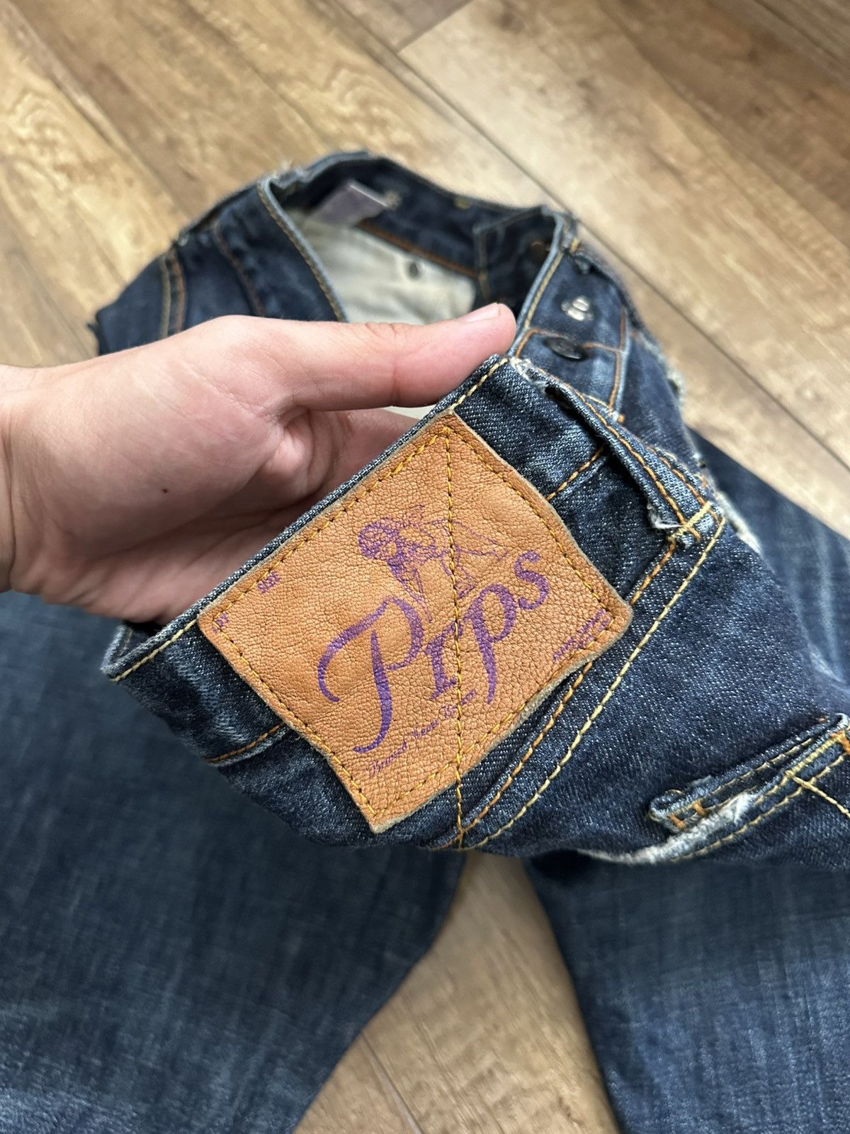Prps PRPS Japanese Denim Jeans Pants Size US 32 / EU 48 - 4 Thumbnail