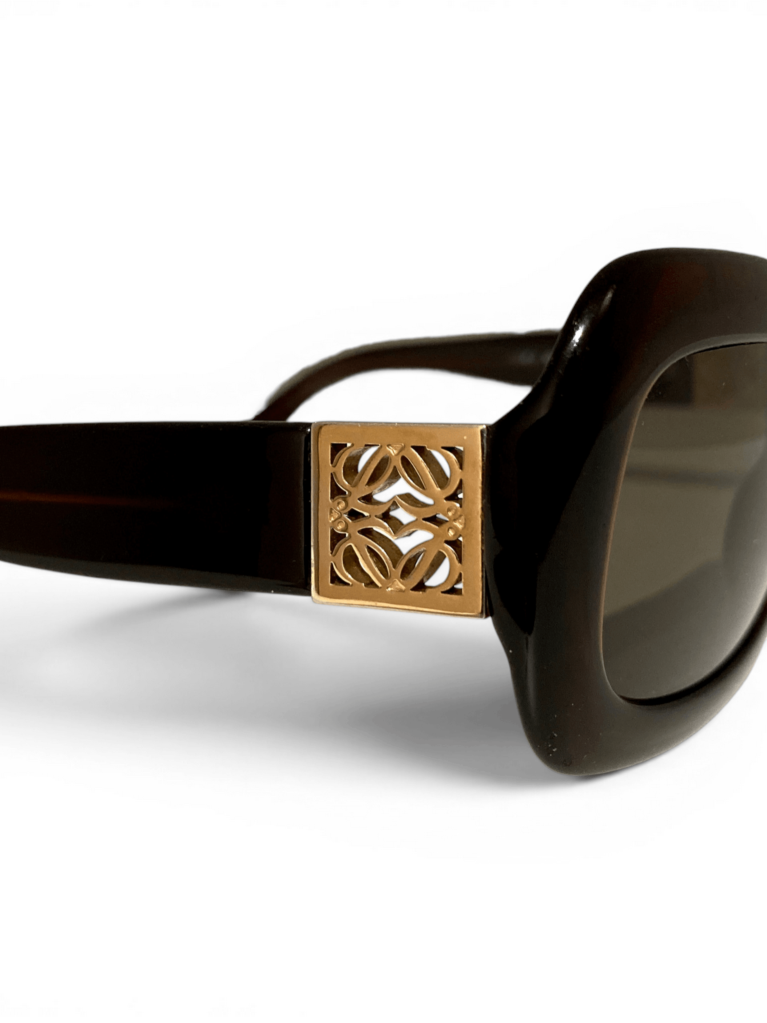 Loewe LOEWE Logo Rectangular Oversized Sunglasses Vintage Y2K Size ONE SIZE - 6 Thumbnail