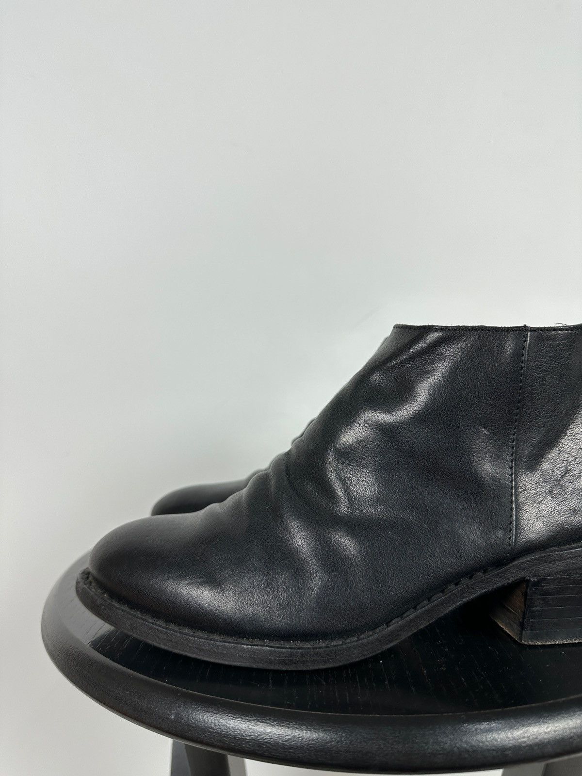 Fiorentini + Baker Fiorentini + Baker Black Leather Zip Ankle Boots Size US 8 / IT 38 - 12 Thumbnail
