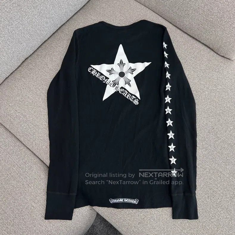 Chrome Hearts CHROME HEARTS Size S Star scroll Sanskrit Waffle long sleev Size US S / EU 44-46 / 1 - 2 Thumbnail