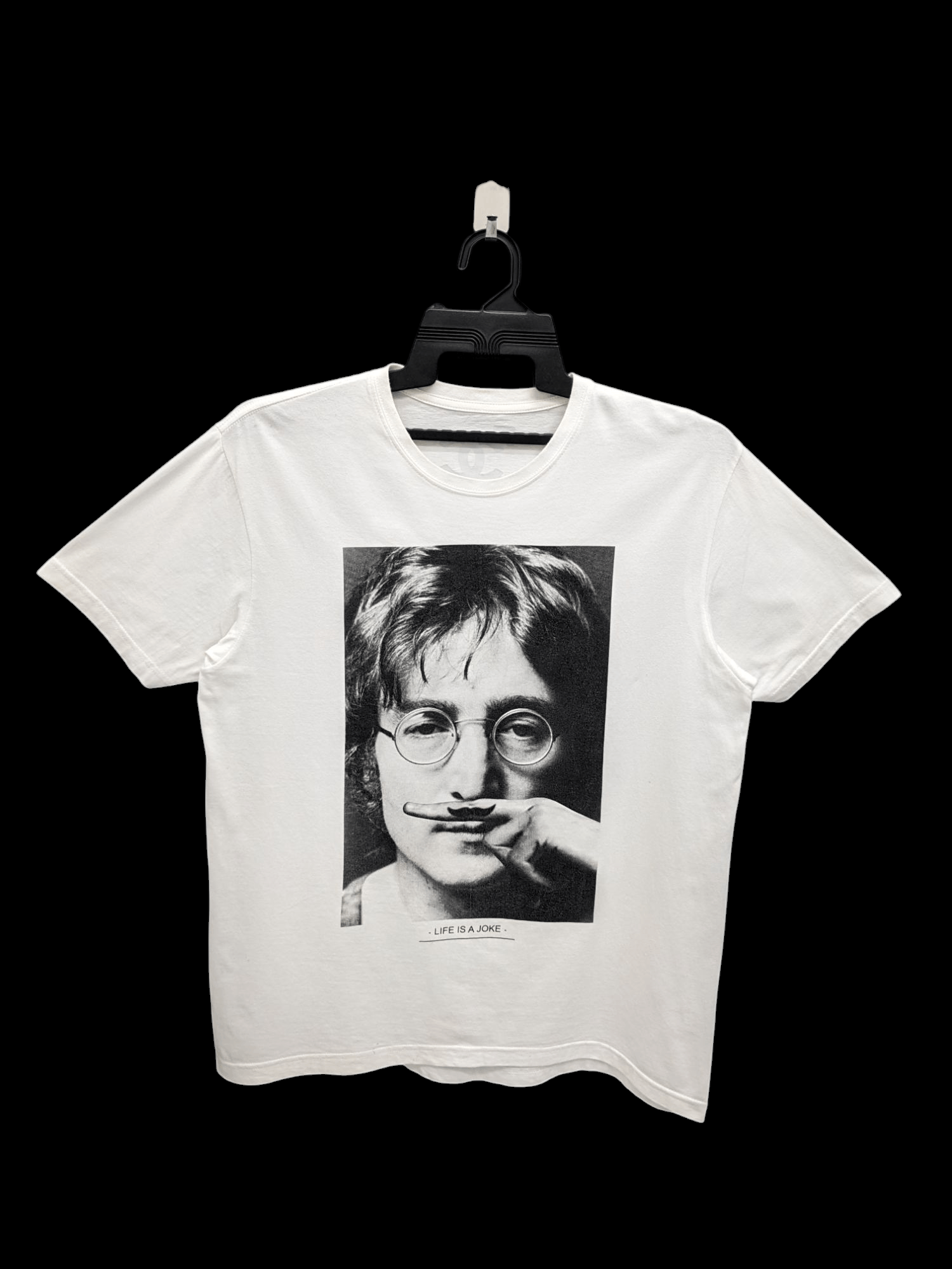Band Tees JOHN LENNON LIFE IS A JOKE TSHIRT Size US L / EU 52-54 / 3 - 1 Thumbnail