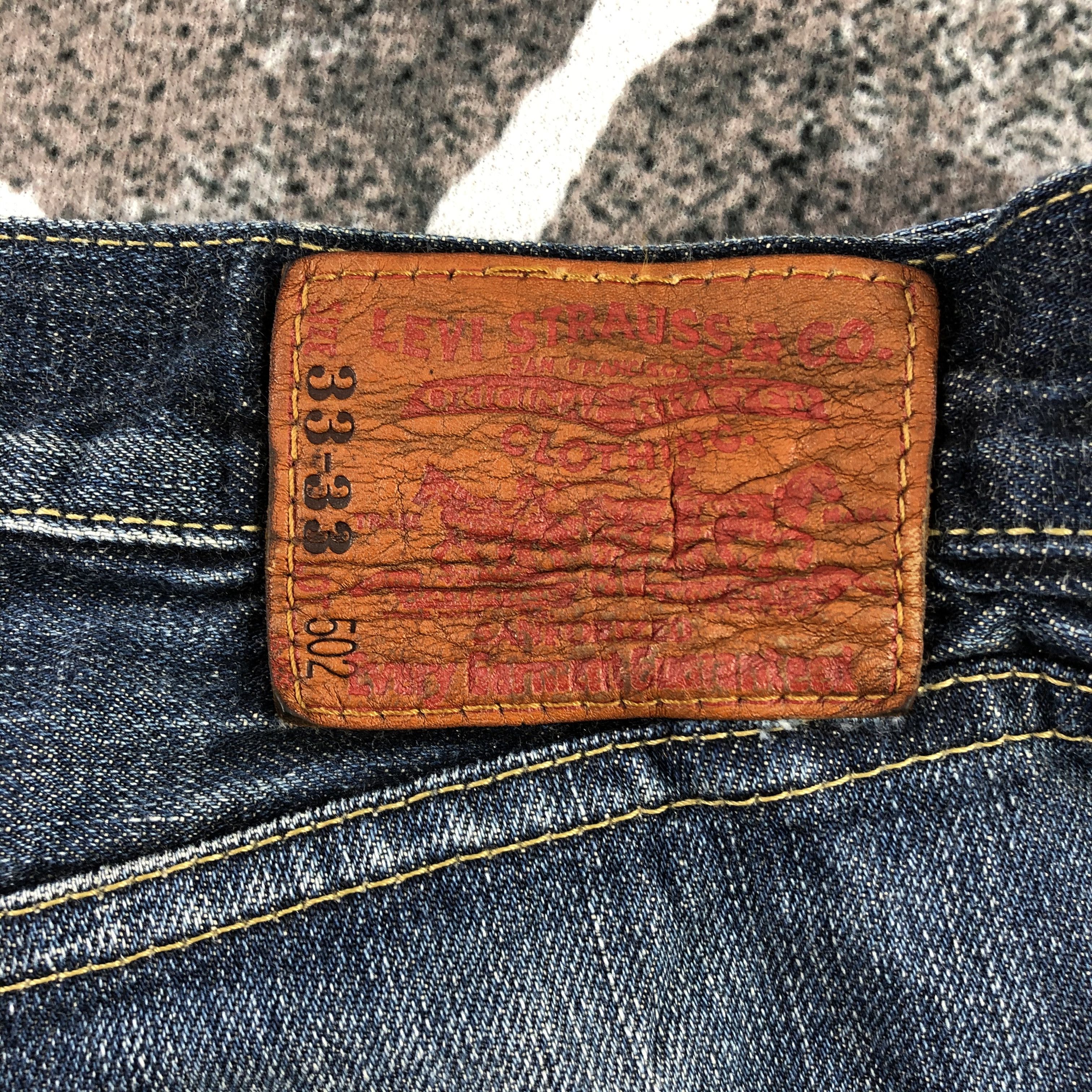Levi's Vintage Levi's 502 Jeans Distressed Denim KJ1460 Size US 32 / EU 48 - 5 Thumbnail