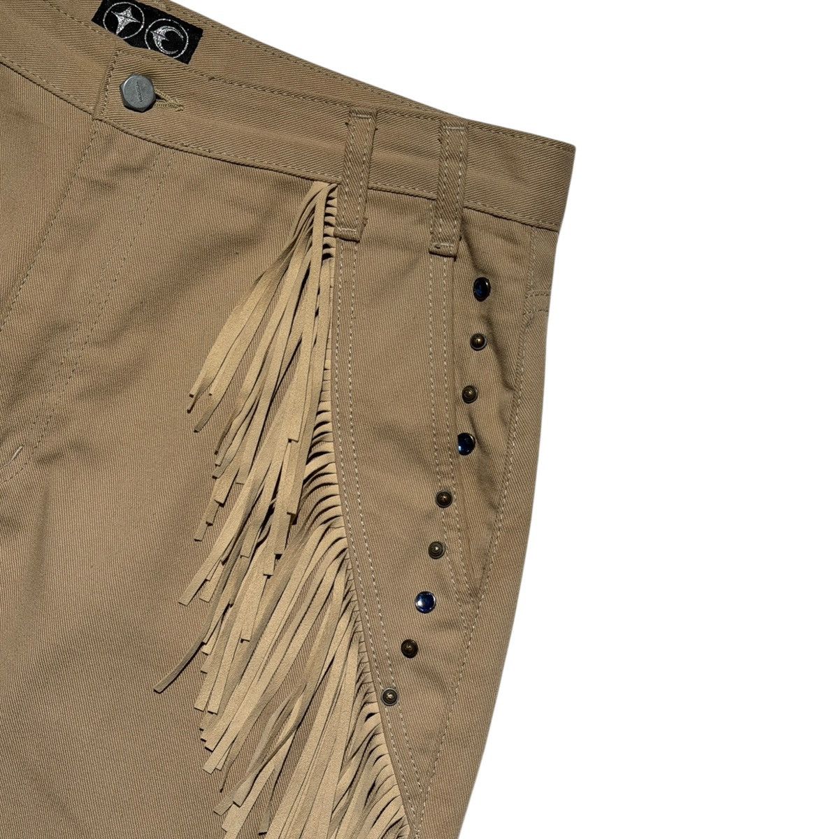 Thug Club Fringed cowboy jeweled pant Size US 32 / EU 48 - 3 Thumbnail