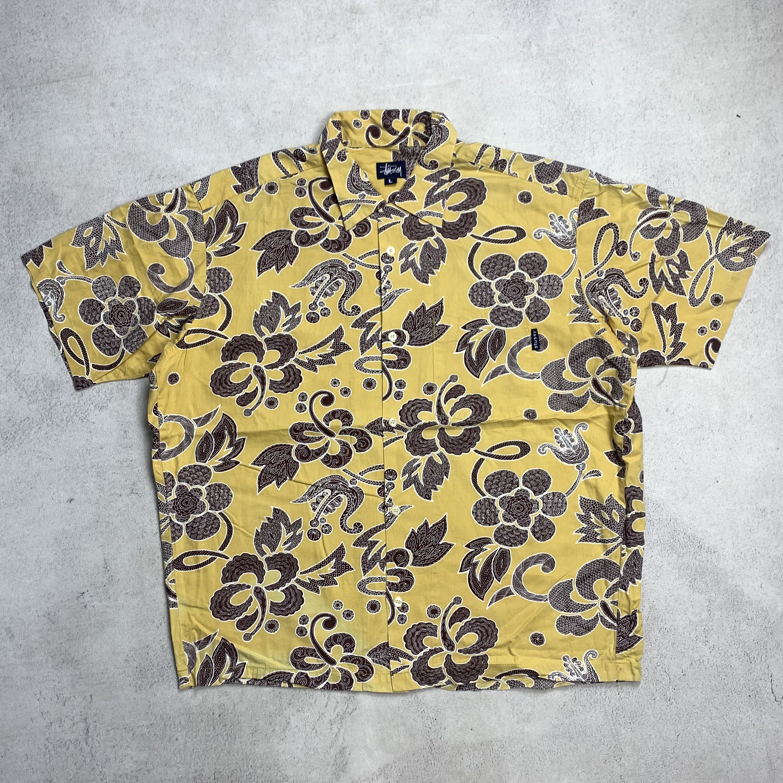 Stussy Vintage Stussy Hawaiian Shirt Size US L / EU 52-54 / 3 - 1 Thumbnail
