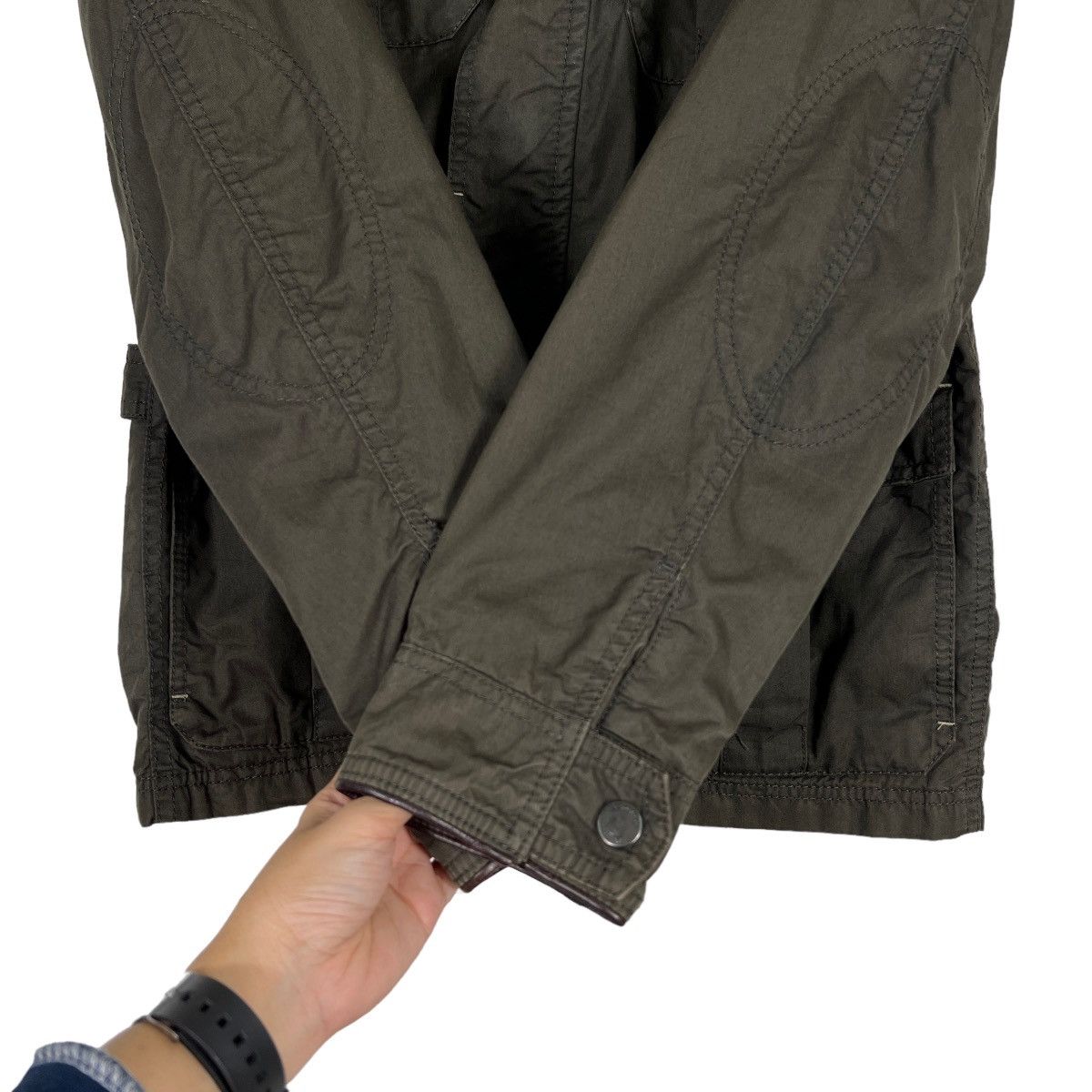 Massimo Dutti 🔥 MASSIMO DUTTI FOUR POCKET CARGO JACKET Size US M / EU 48-50 / 2 - 14 Thumbnail