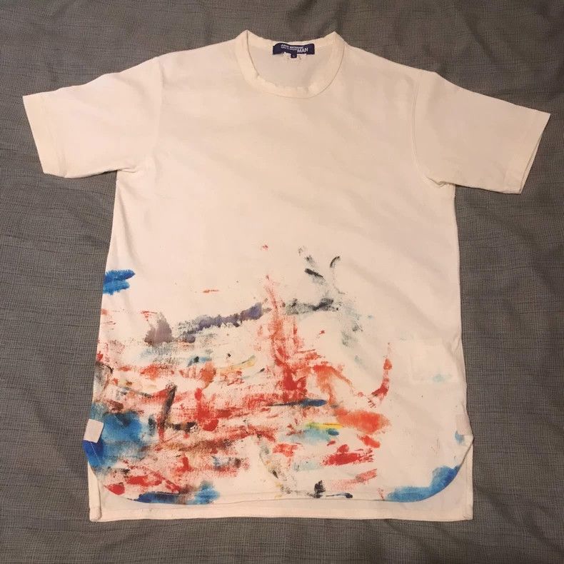 Junya Watanabe Junya watanabe Artist splash ink printed short-sleeved T-s Size US S / EU 44-46 / 1 - 1 Thumbnail