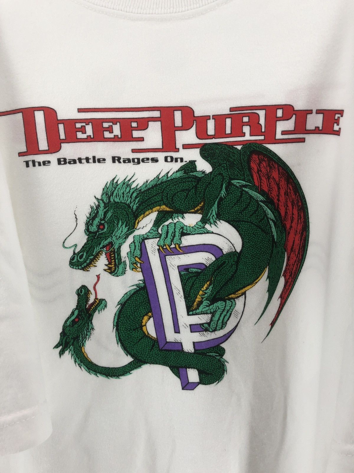 Band Tees × Vintage Rare Vintage Promo Tee Deep Purple Hard Rock BMG Shirt Size US L / EU 52-54 / 3 - 4 Thumbnail