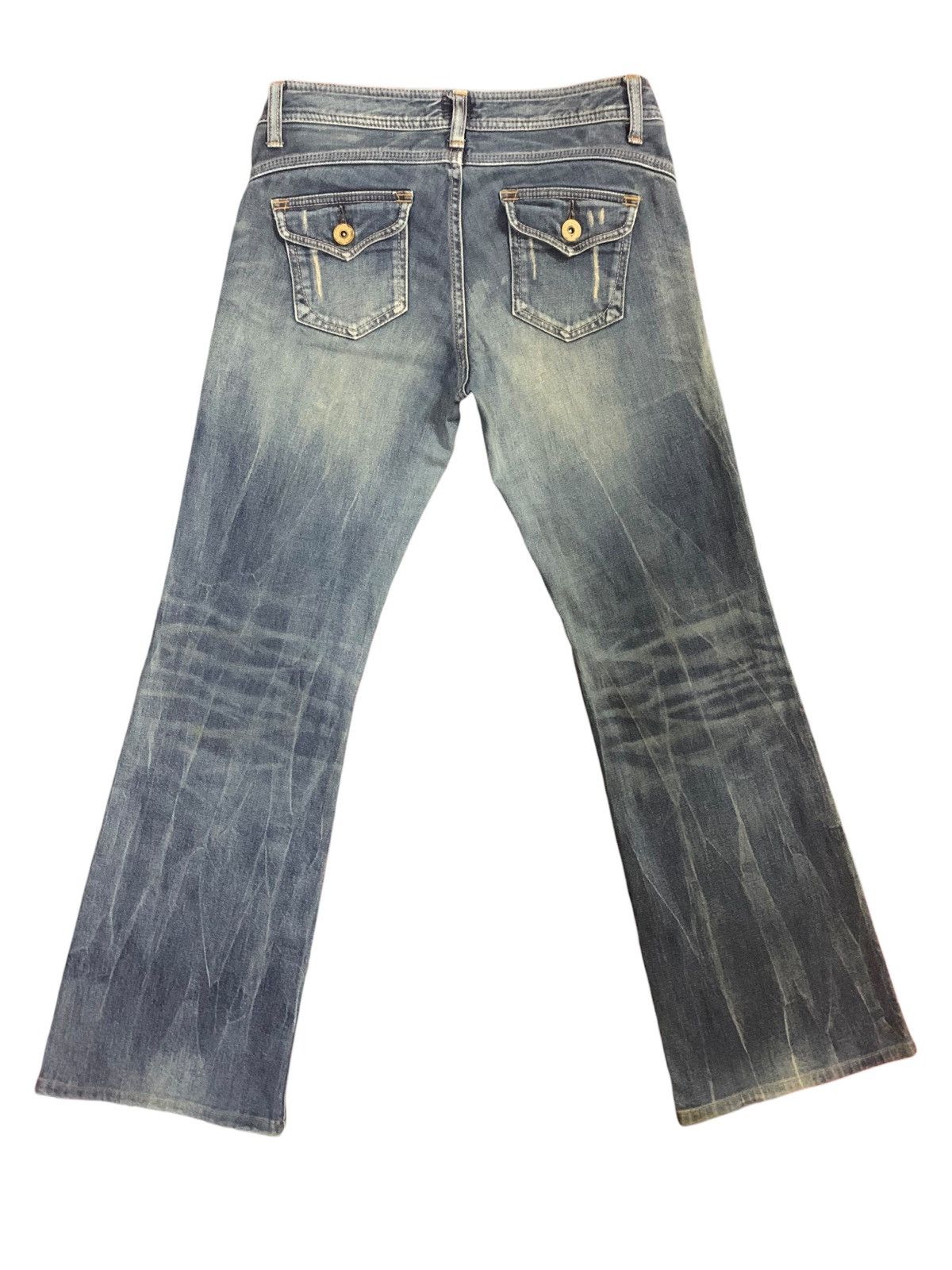If Six Was Nine × Japanese Brand × Le Grande Bleu (L.G.B.) 🔥Flare🔥 Vintage Rhp Special Edition Bootcut Jeans Size US 32 / EU 48 - 2 Thumbnail