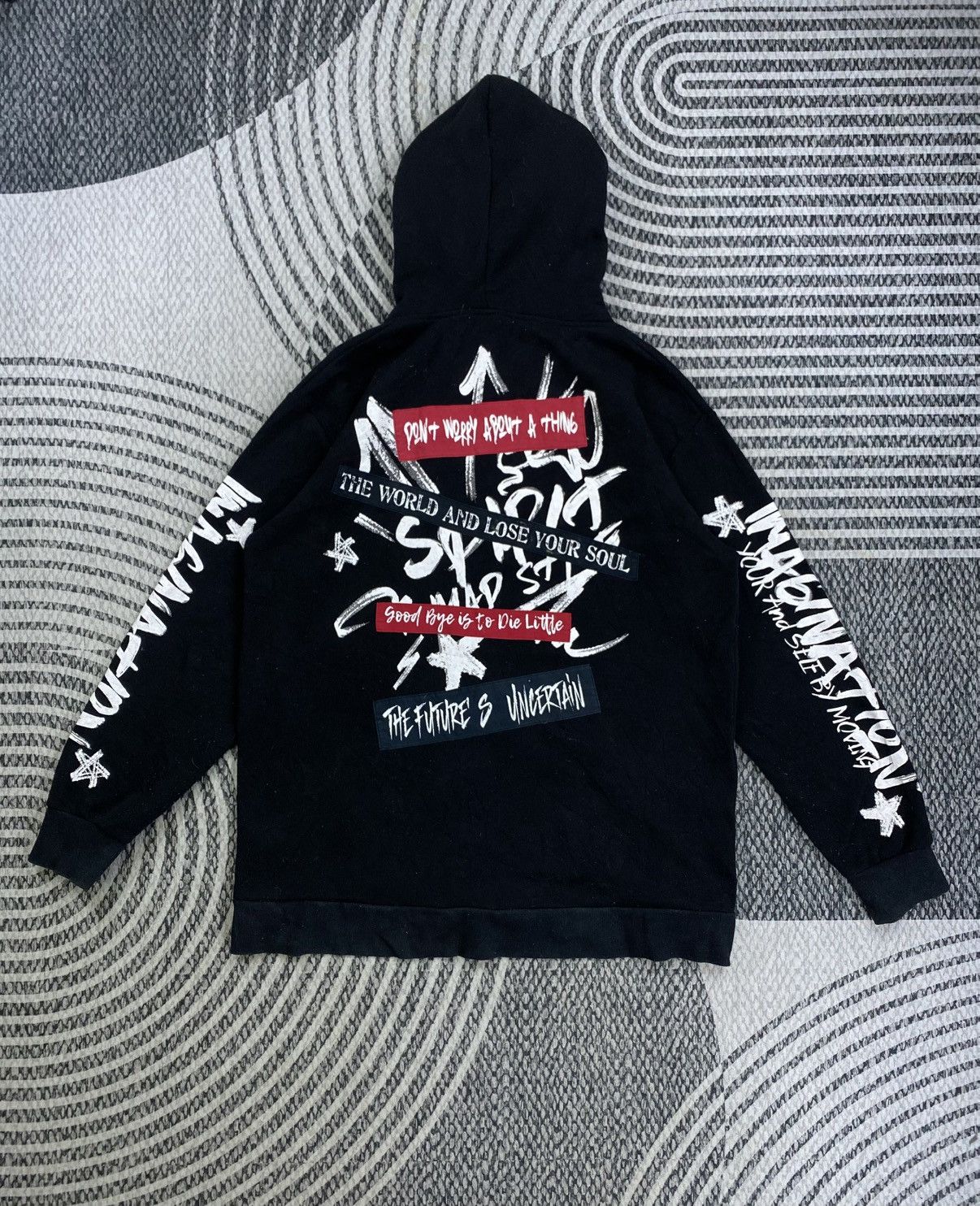 In The Attic 🔥🔥In The Attic Punk Design Rare Zipper Hoodie Jacket Size US L / EU 52-54 / 3 - 3 Thumbnail