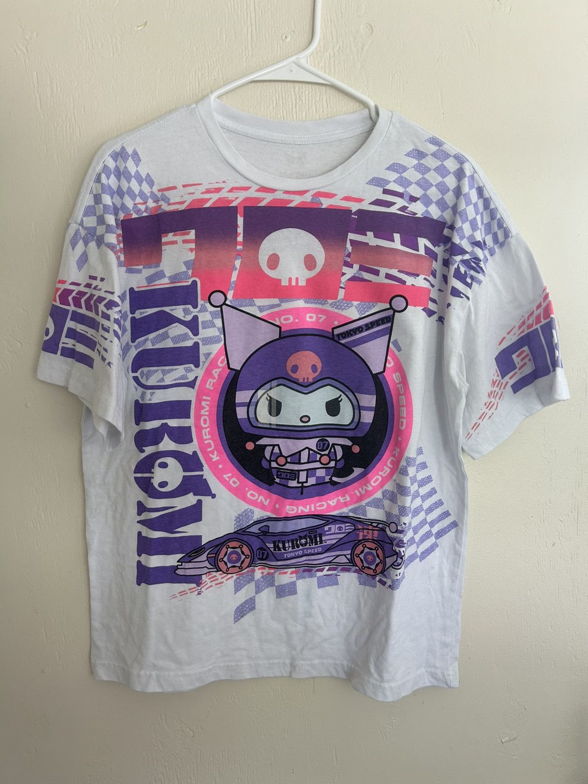 Vintage Kuromi Tokyo Speed AOP Graphic T-shirt Size US L / EU 52-54 / 3 - 1 Thumbnail