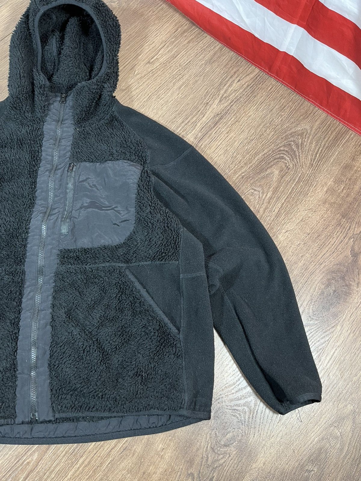 White Mountaineering White Mountaineering Uniqlo Rare Fleece Sherpa Size US M / EU 48-50 / 2 - 3 Thumbnail