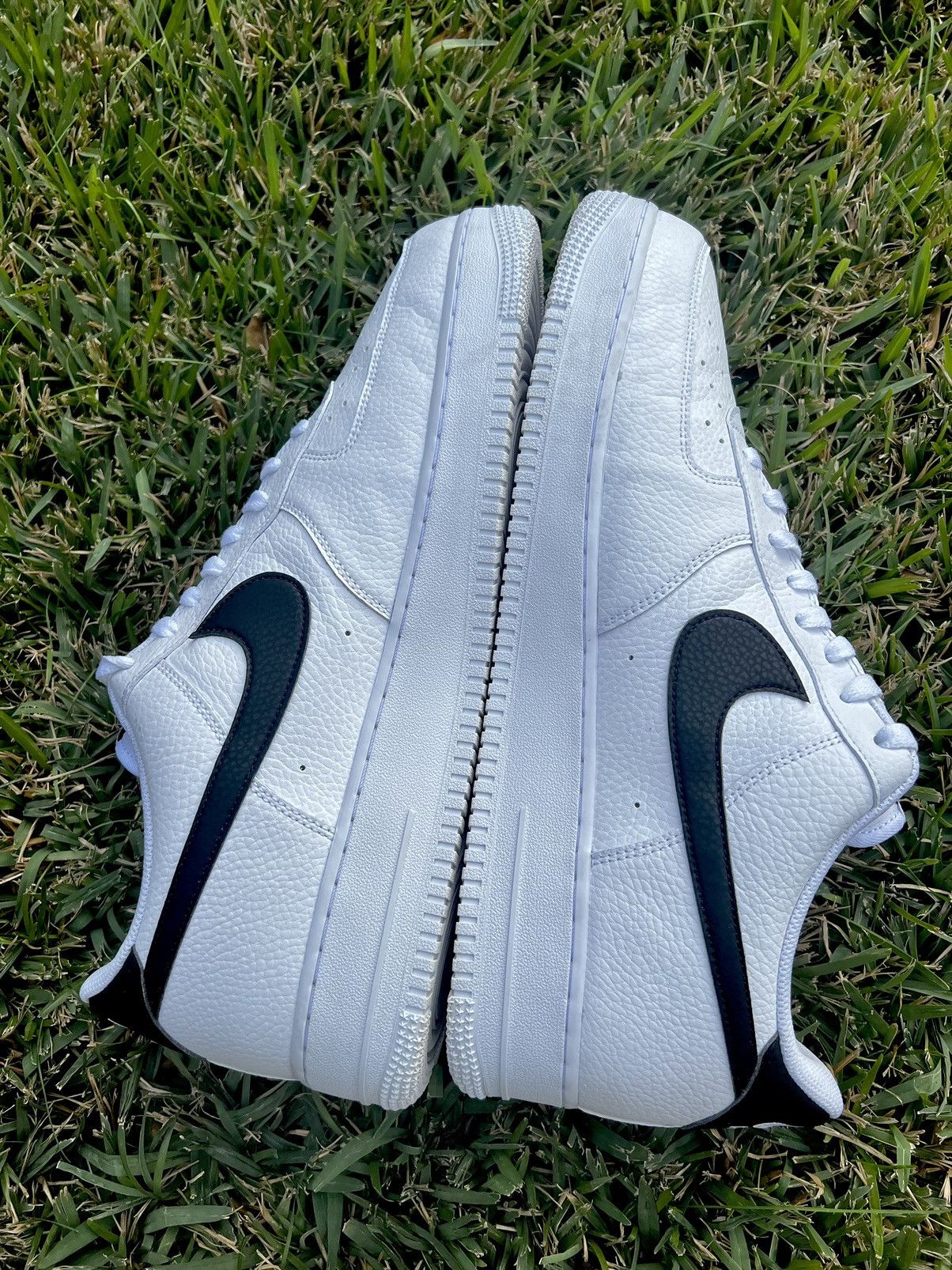 Nike CLEAN Nike Air Force 1 Low size 15 White Black shoes Size US 15 / EU 48 - 4 Thumbnail