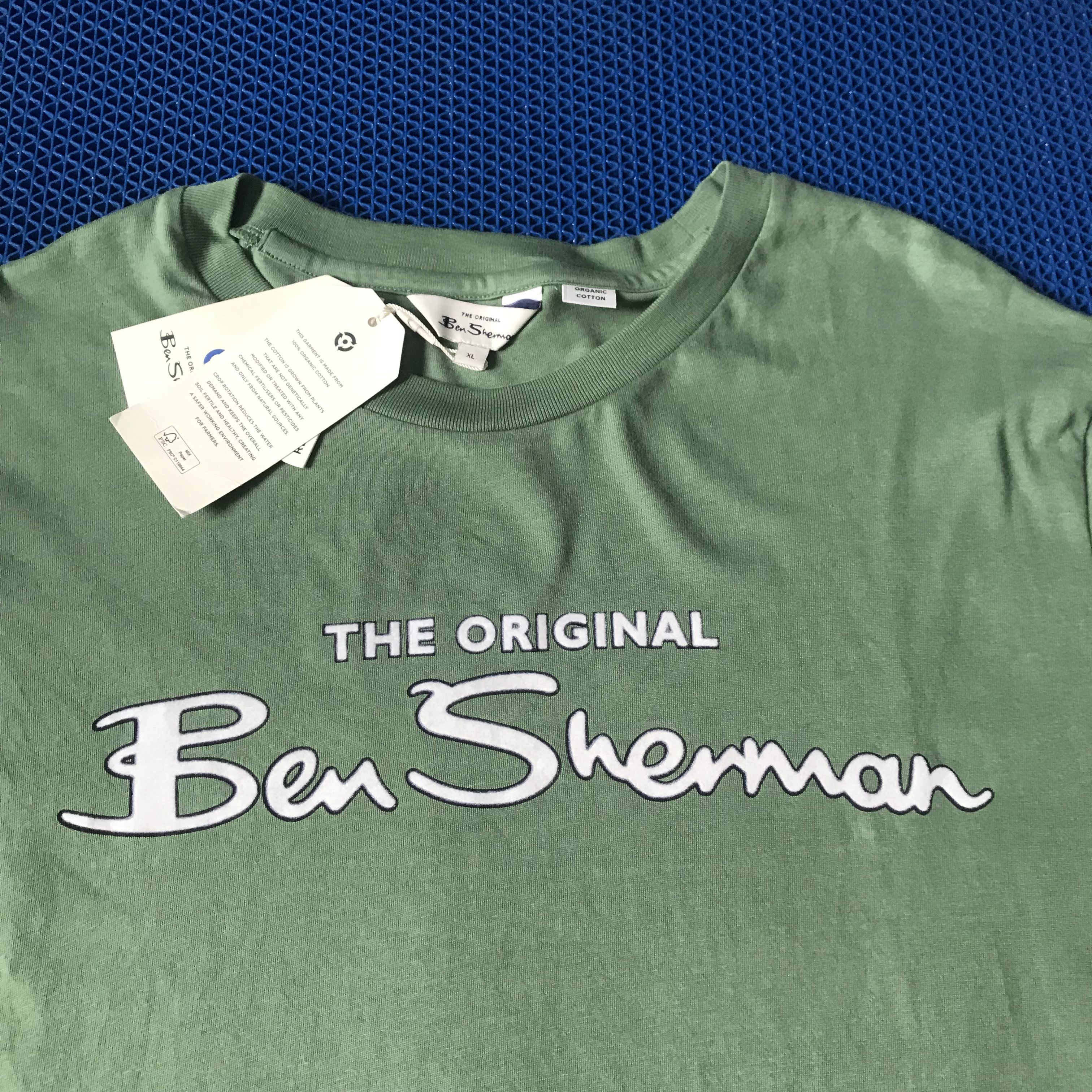 Ben Sherman Ben Sherman Signature logo tshirt Grass Green Size XL Bnwt Size US XL / EU 56 / 4 - 5 Thumbnail