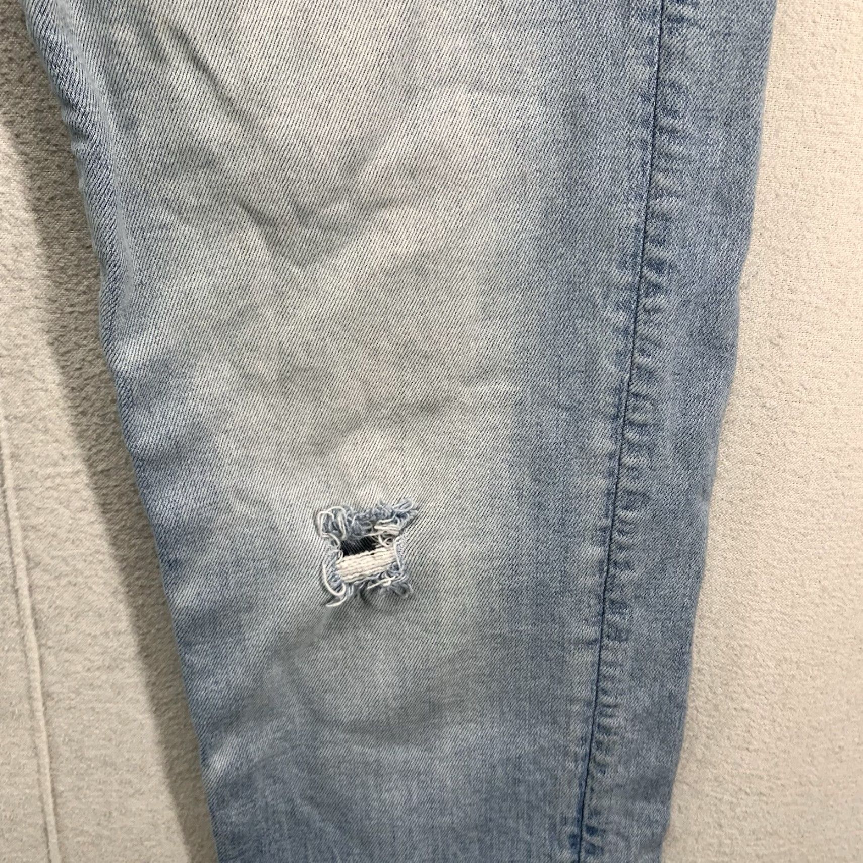 American Eagle Outfitters American Eagle Jeans Mens Blue 32x32 Airflex Slim Straight 5-Pocket Denim Size US 32 / EU 48 - 6 Thumbnail