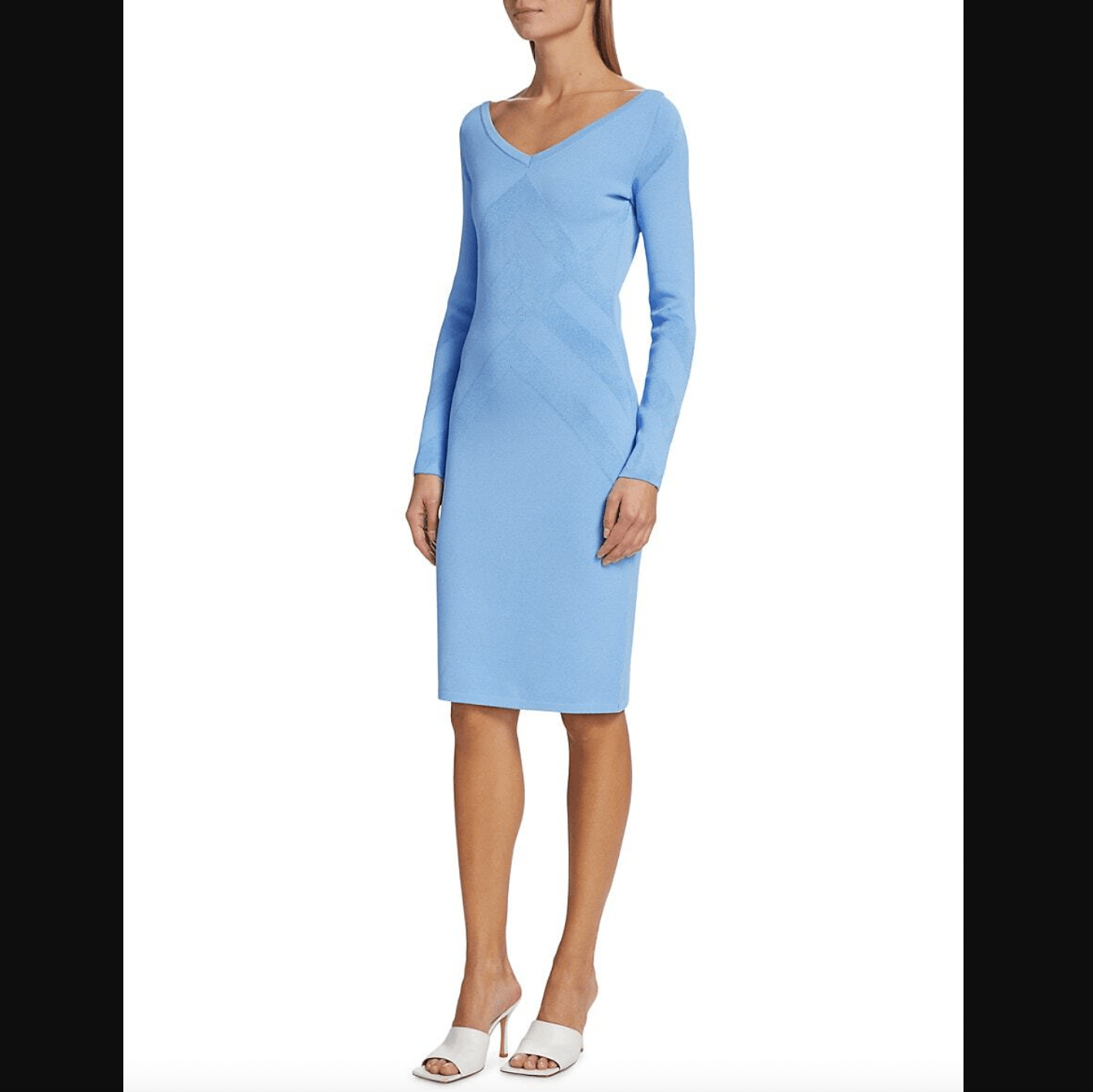 Burberry $1890 Burberry Bandage Bodycon Orietta Mini Dress size XXS Size XXS / US 00 / IT 34 - 2 Thumbnail