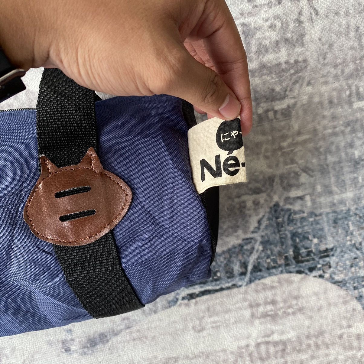 Issey Miyake × Japanese Brand × Ne-Net Ne-Net by Issey Miyake Cat ‘Nya’ Duffle Bag Size ONE SIZE - 6 Thumbnail