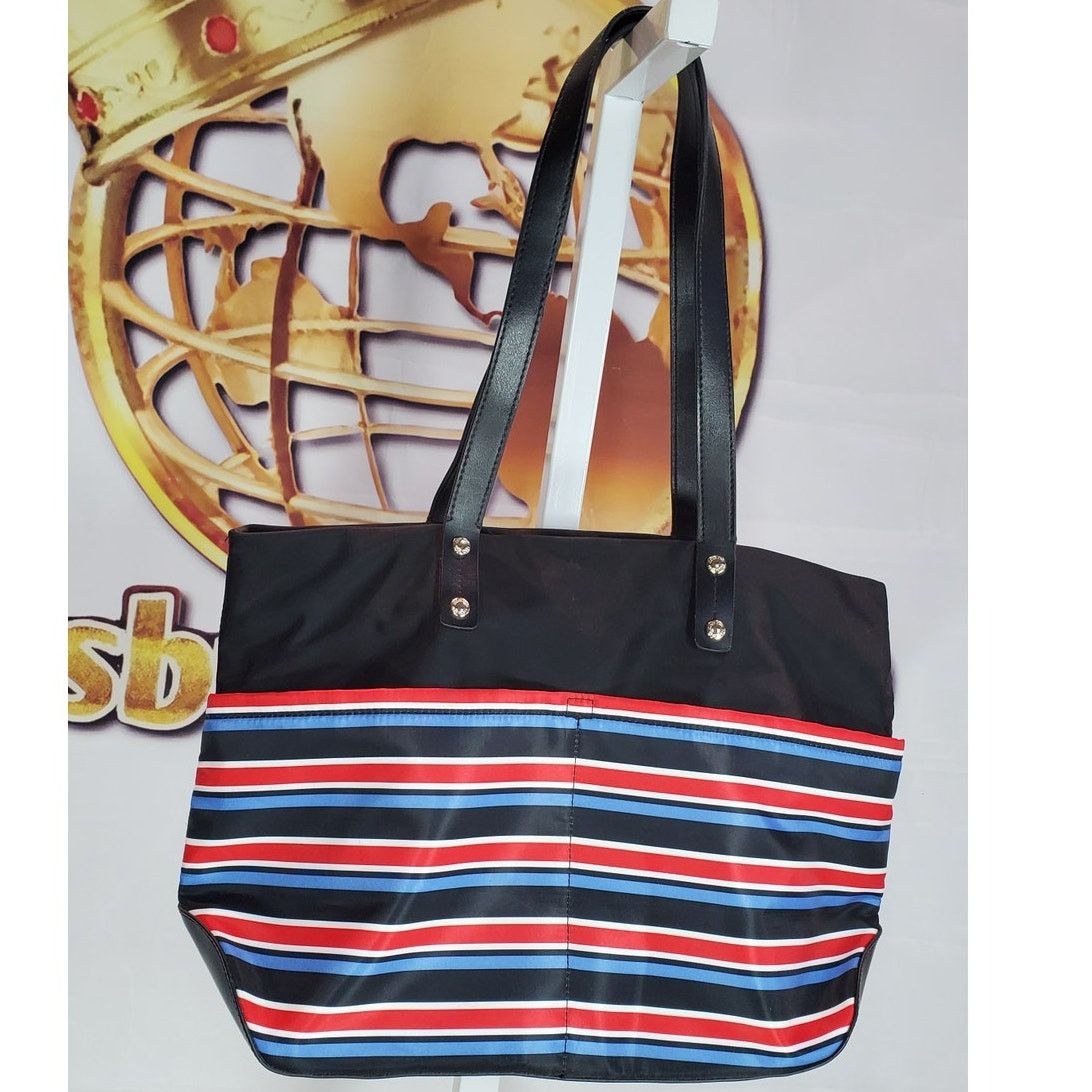 Calvin Klein Calvin Klein Blue Red white Striped Tote Shoulder Bag Size ONE SIZE - 2 Thumbnail