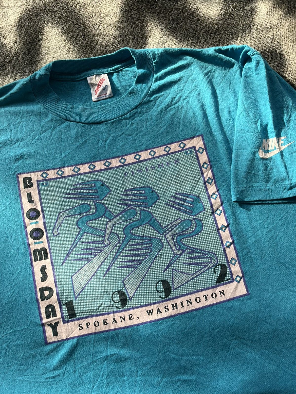 Other RARE Vintage Nike Bloomsday T-Shirt 1992 Size US L / EU 52-54 / 3 - 1 Thumbnail